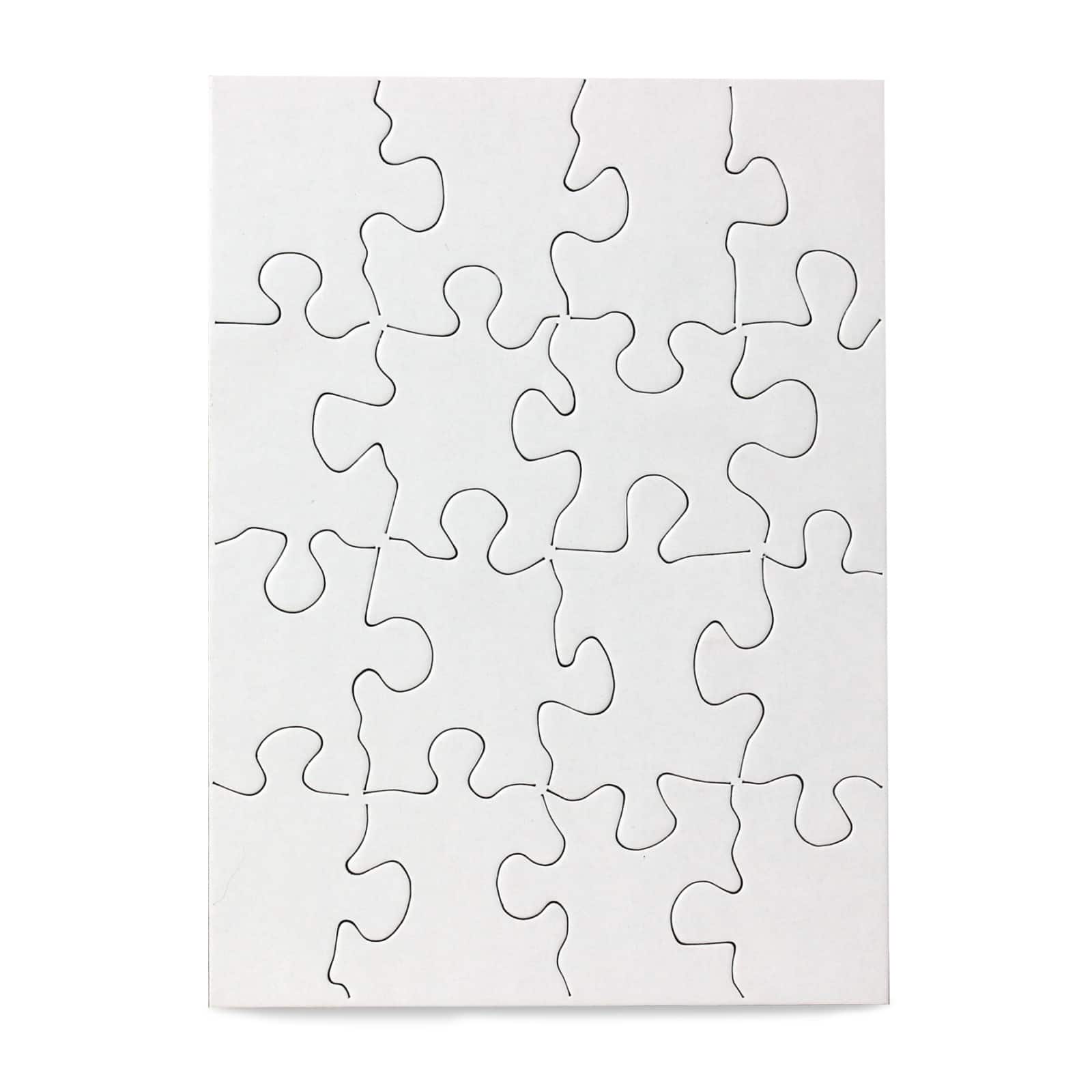 Hygloss® Compoz-A-Puzzle® 16 Piece Puzzle Set, 24ct.