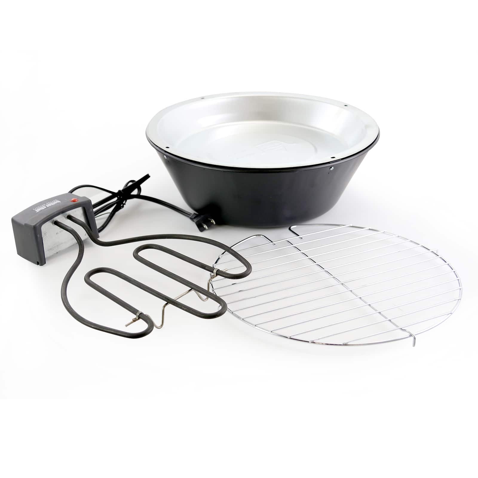 Better Chef 14" Indoor Outdoor Tabletop Electric Barbecue Grill