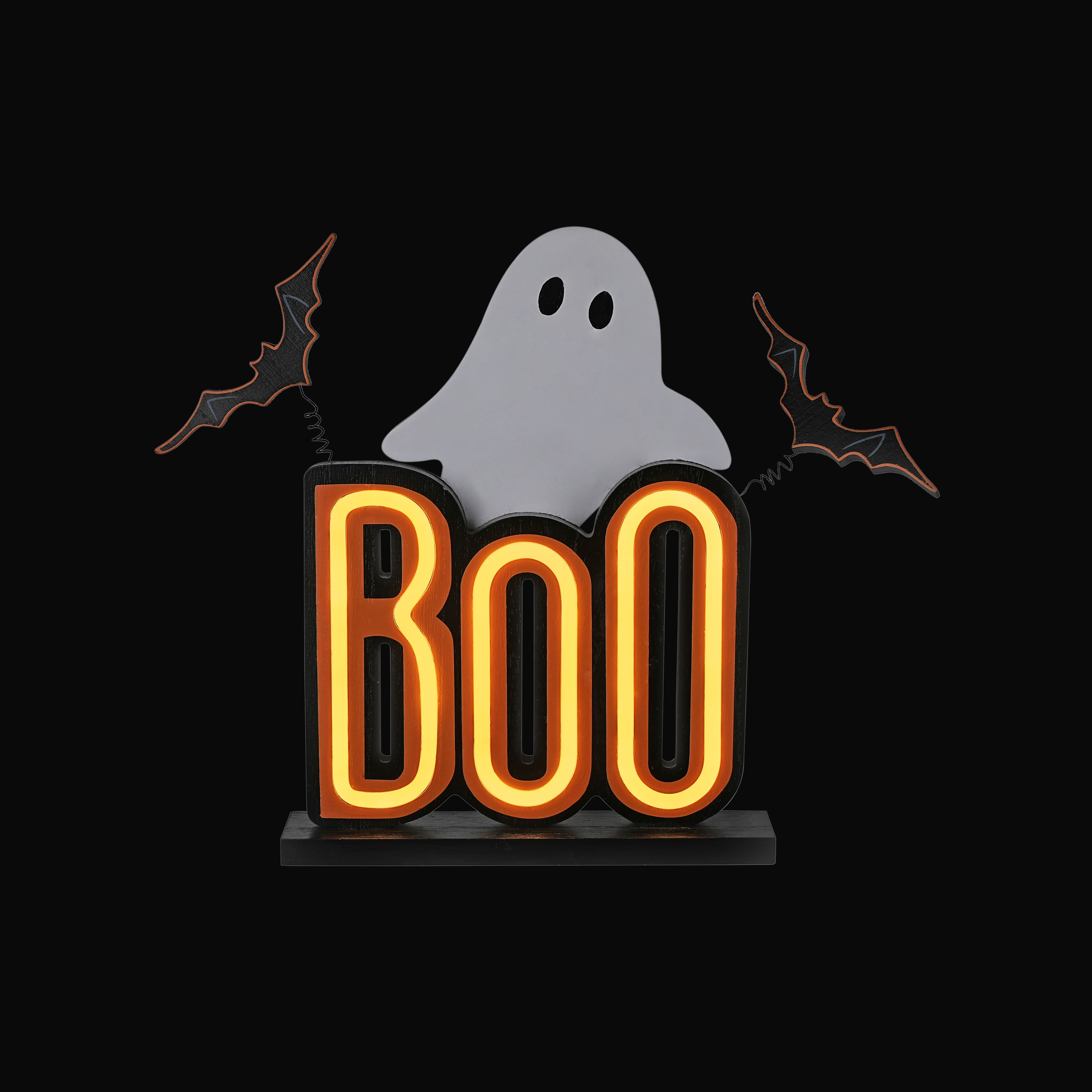 12.5&#x22; Boo Ghost LED Neon Tabletop Sign by Ashland&#xAE;