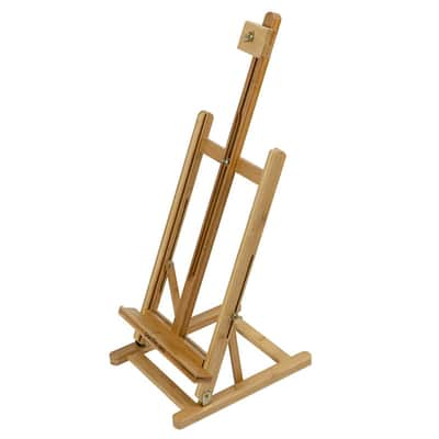 6 Pack Mini Wooden Easel Stands, Place Card Holders for Table Top Display,  Invitations, Photos (7 In)