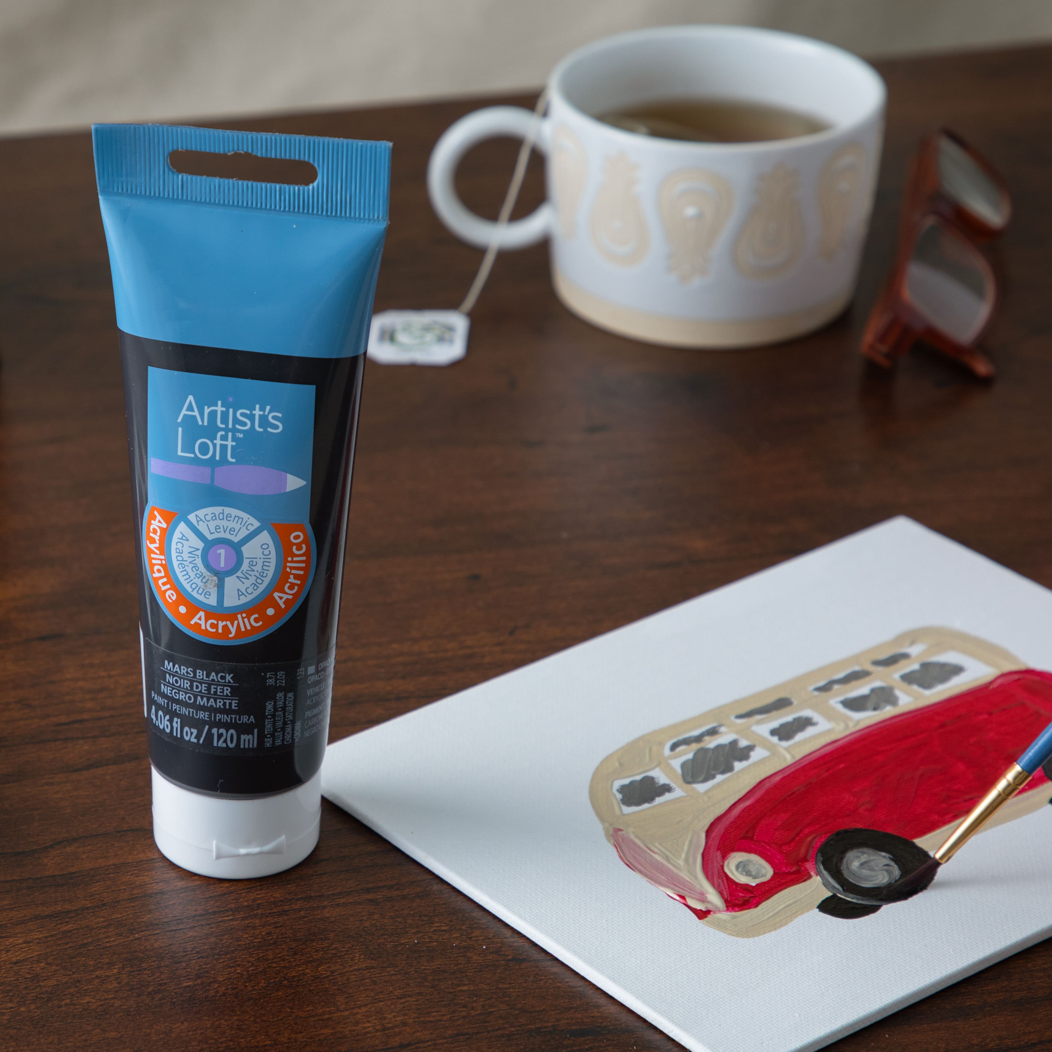 12 Pack: Acrylic Paint by Artist's Loft™, 4oz.