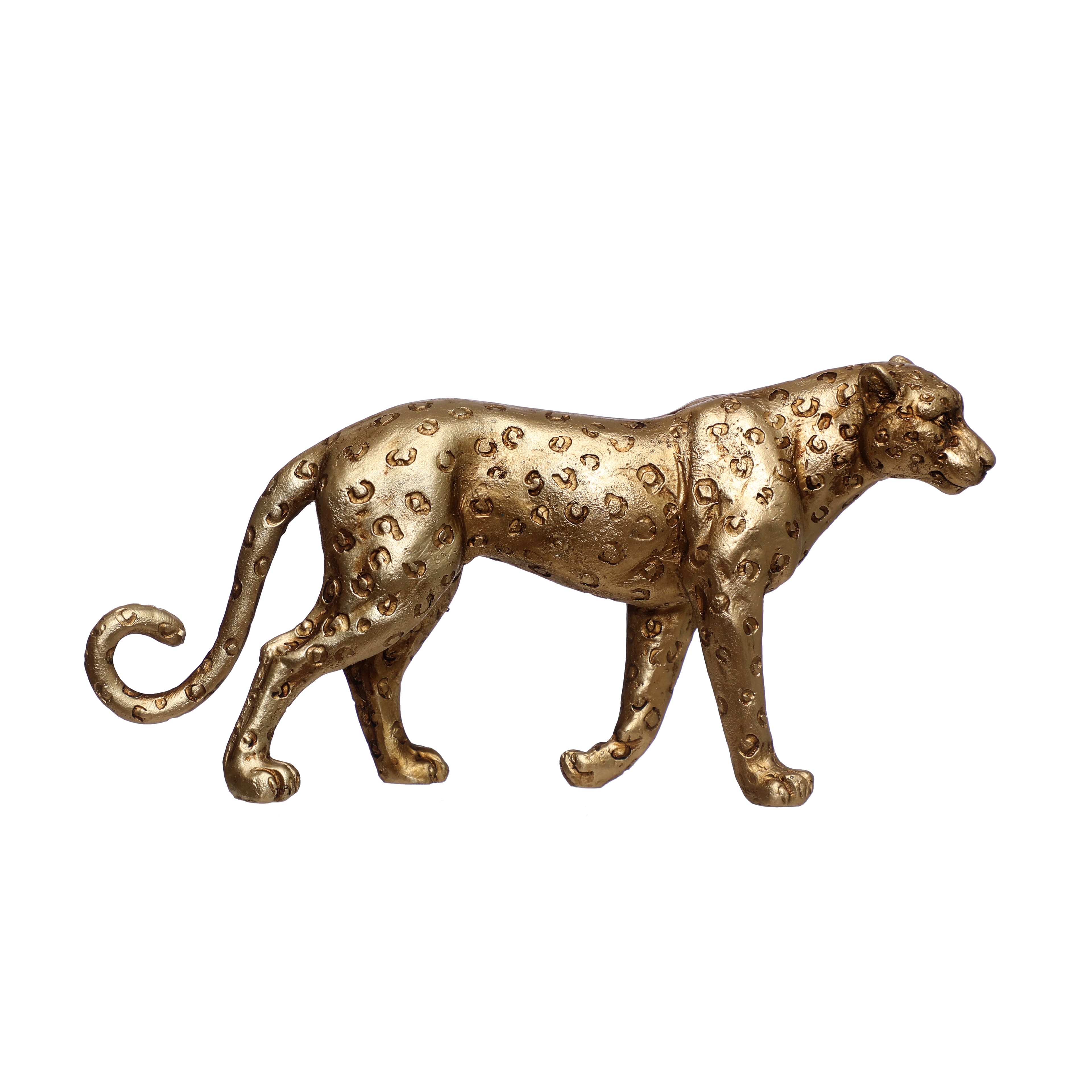 10.5&#x22; Gold Leopard Tabletop D&#xE9;cor by Ashland&#xAE;
