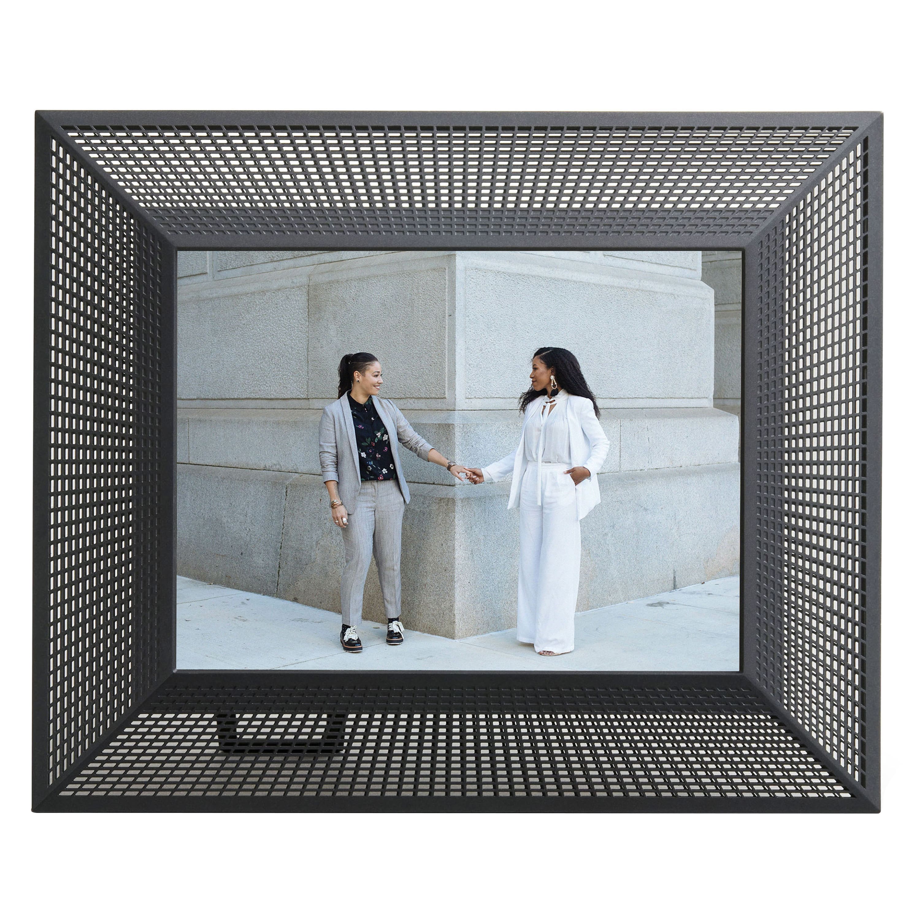 Aura Frames Black Onyx Smith Frame with Speaker