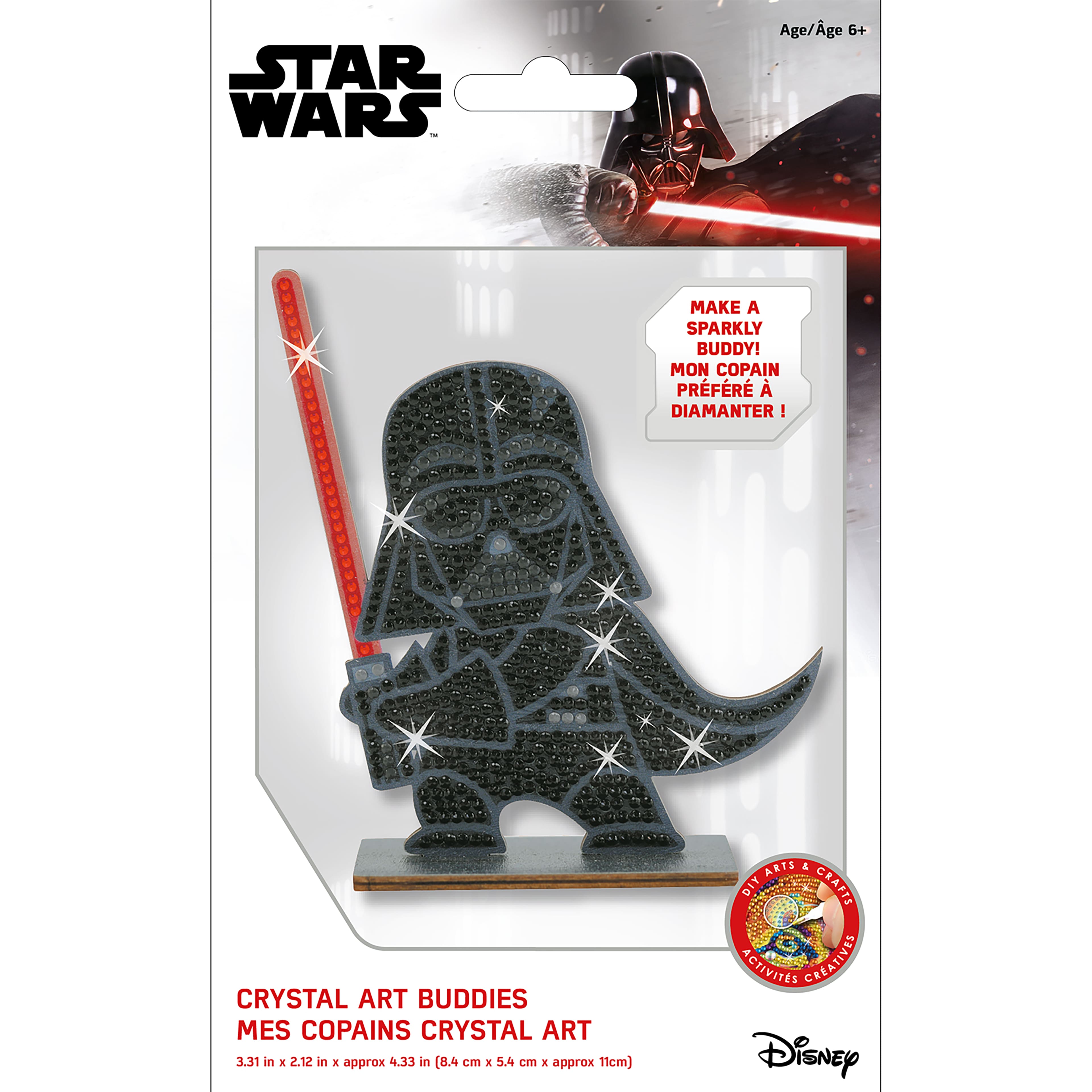 Darth Vader Crystal Art Buddies Kit, Hobby Lobby, 2345296