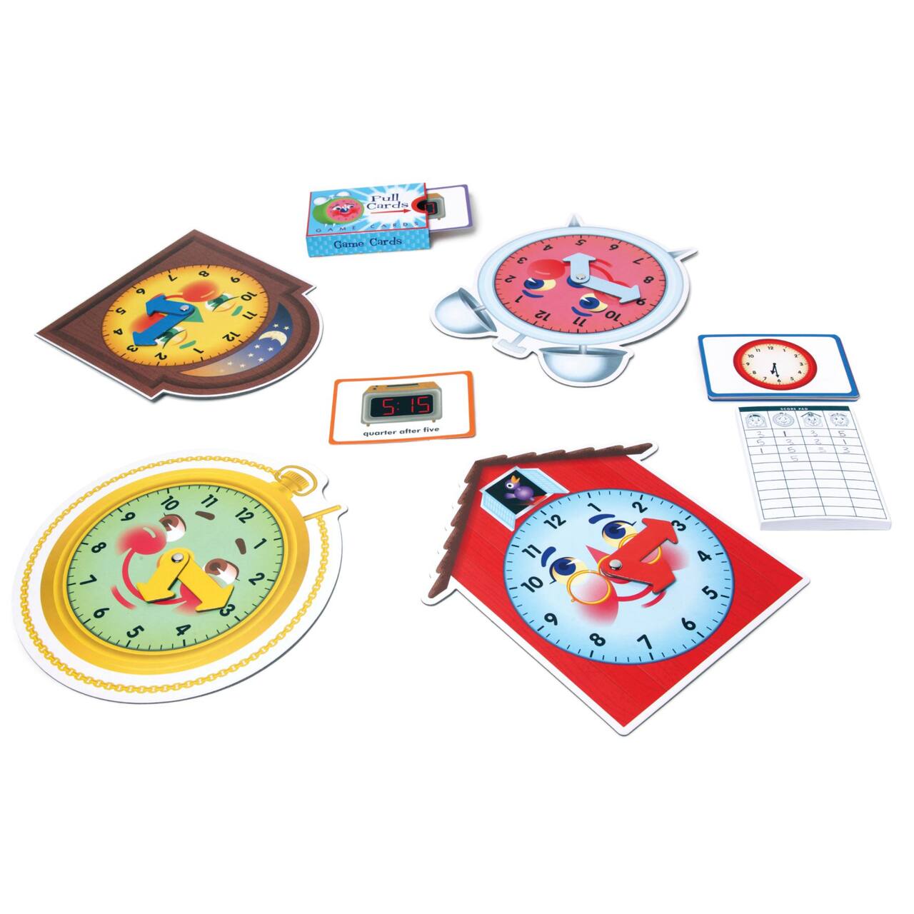 eeBoo Time Telling Board Game | Diversity In Toys eeBoo Time Telling Board Game | Diversity In Toys