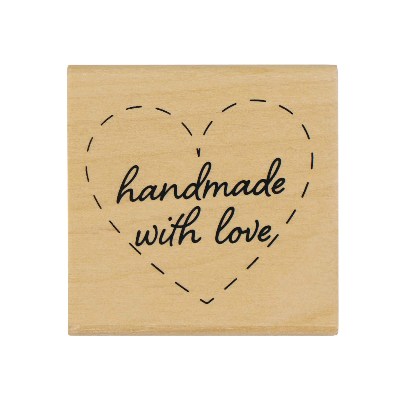 Handmade With Love Wood Stamp By Recollections Michaels