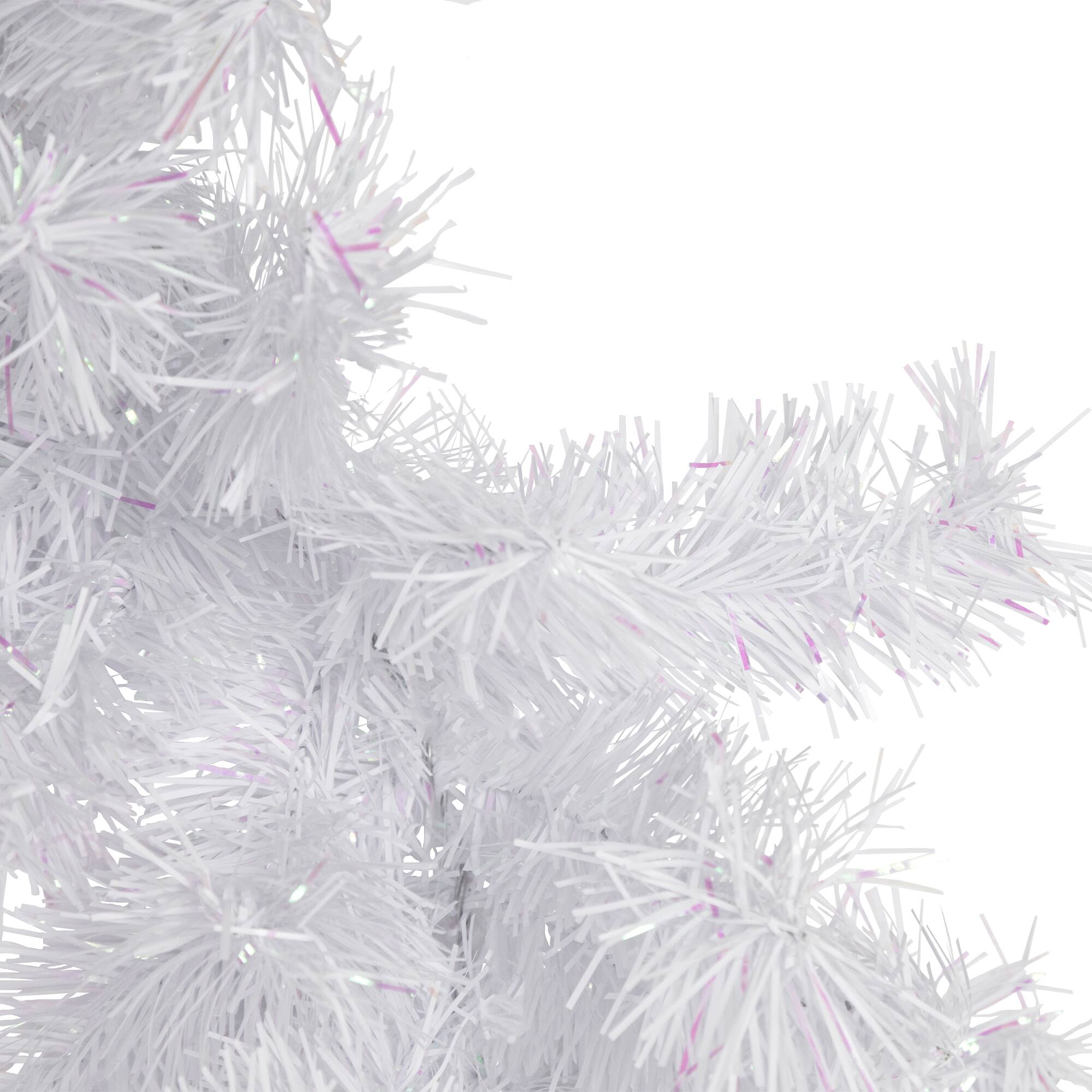 9ft. Icy White Iridescent Spruce Christmas Garland