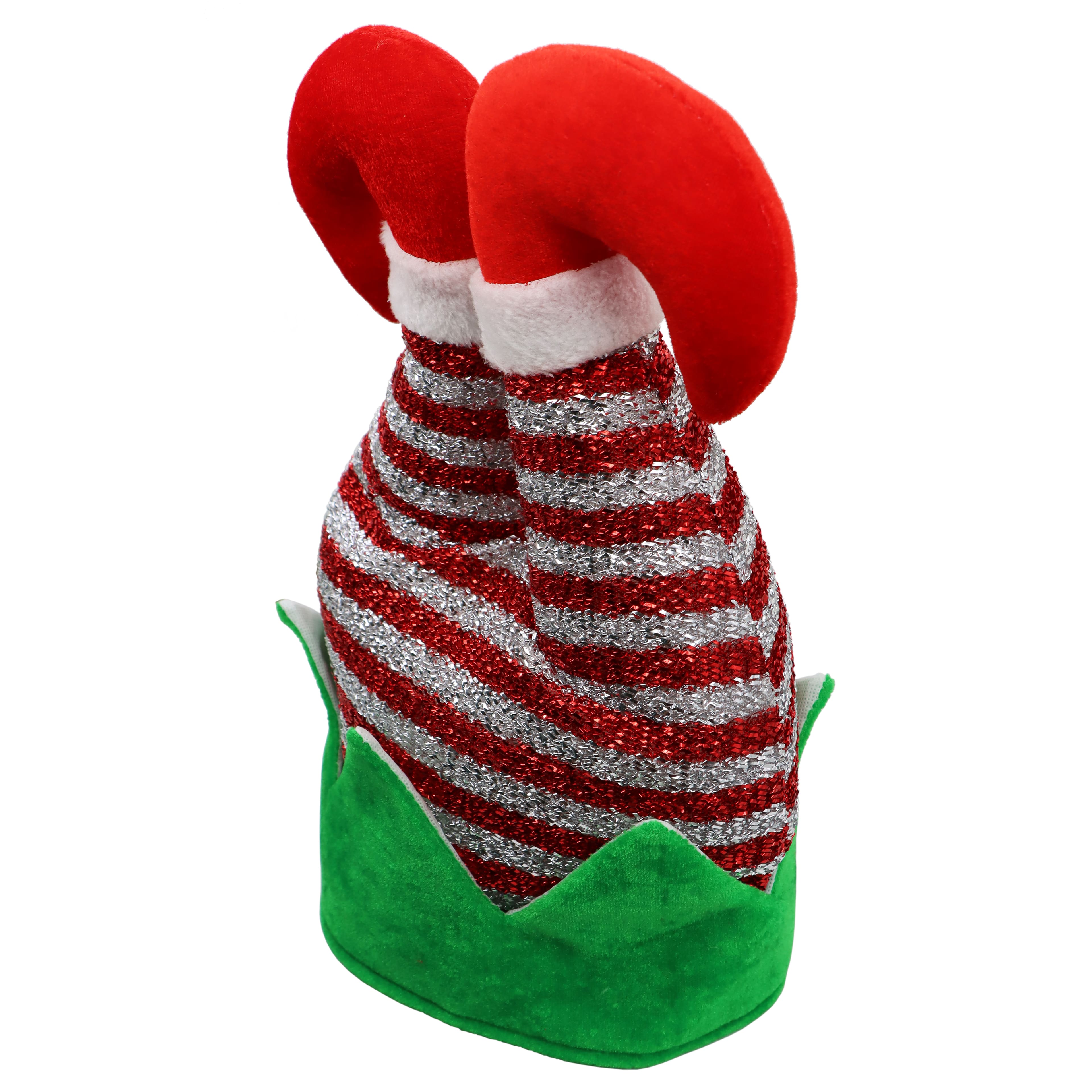 Upside Down Elf Legs Hat by Celebrate It&#x2122;