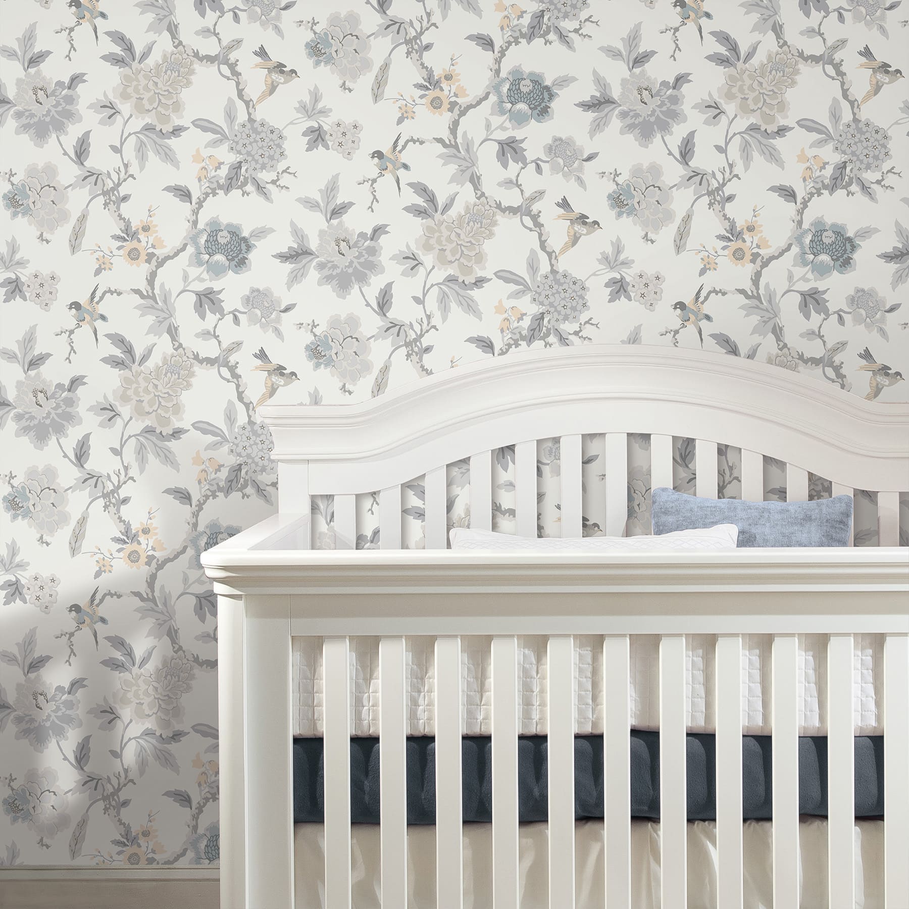 RoomMates Gray & Taupe Gray Candid Moments Peel & Stick Wallpaper