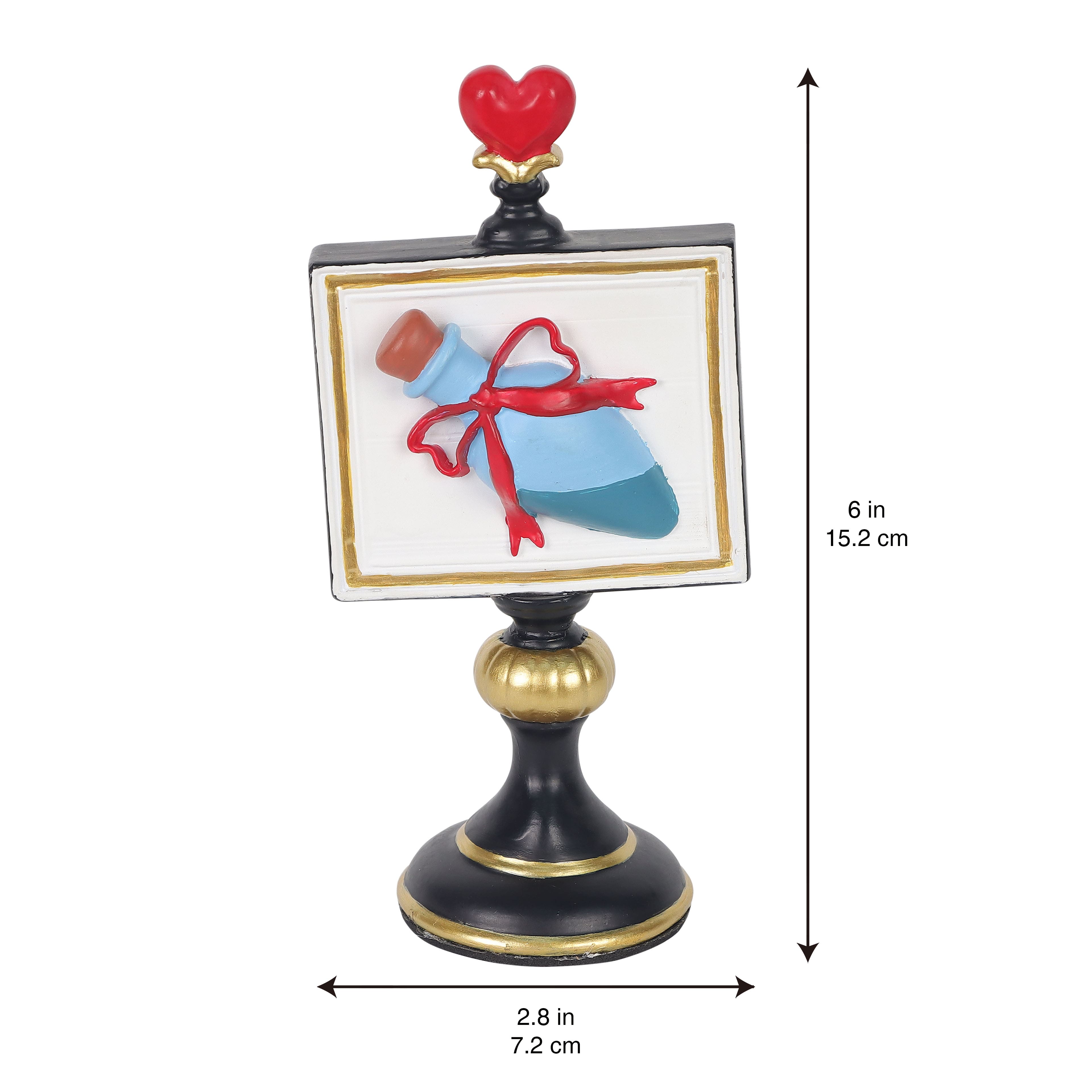 6&#x22; Heart Stand Tabletop D&#xE9;cor by Ashland&#xAE;