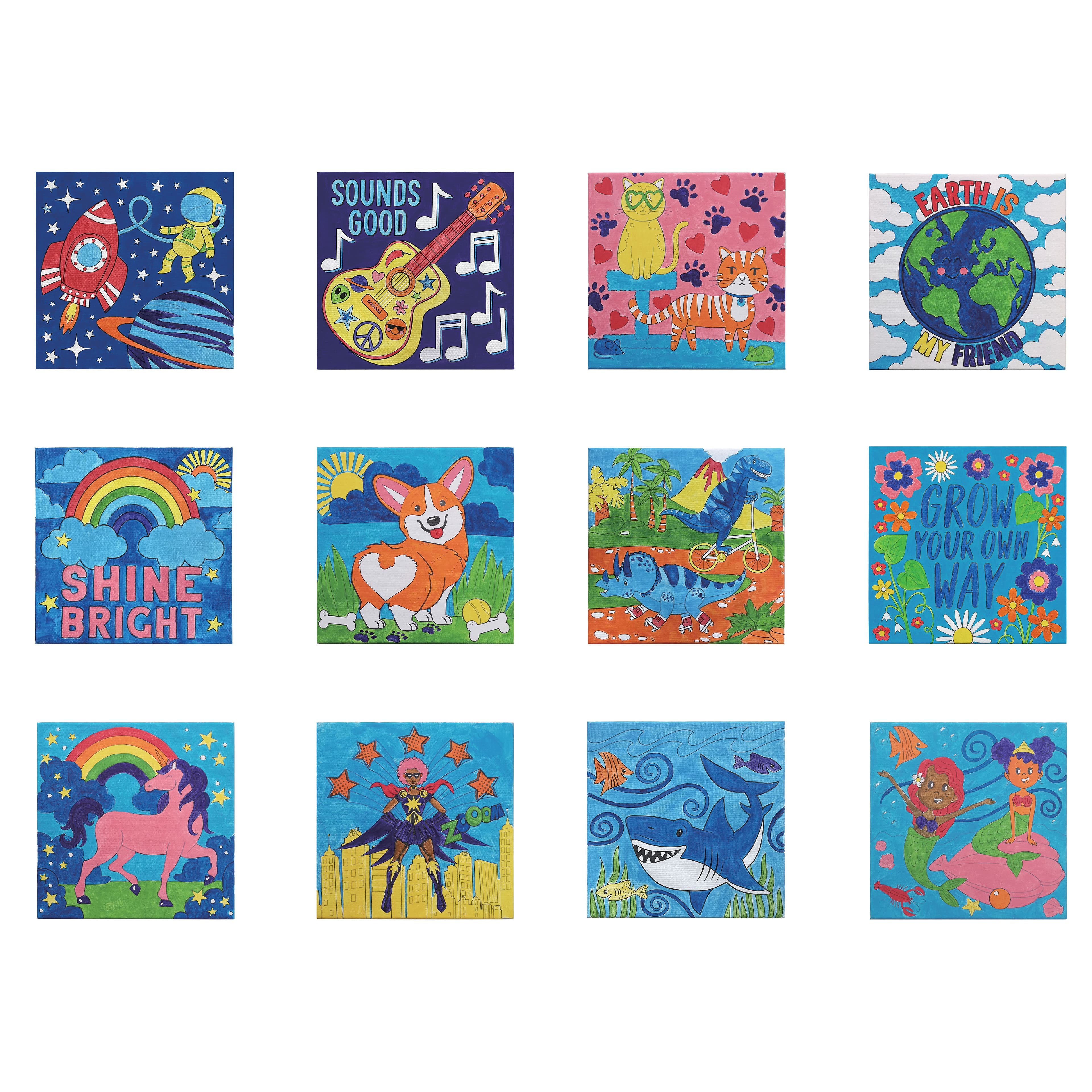 Assorted Canvas Paint Set by Creatology™