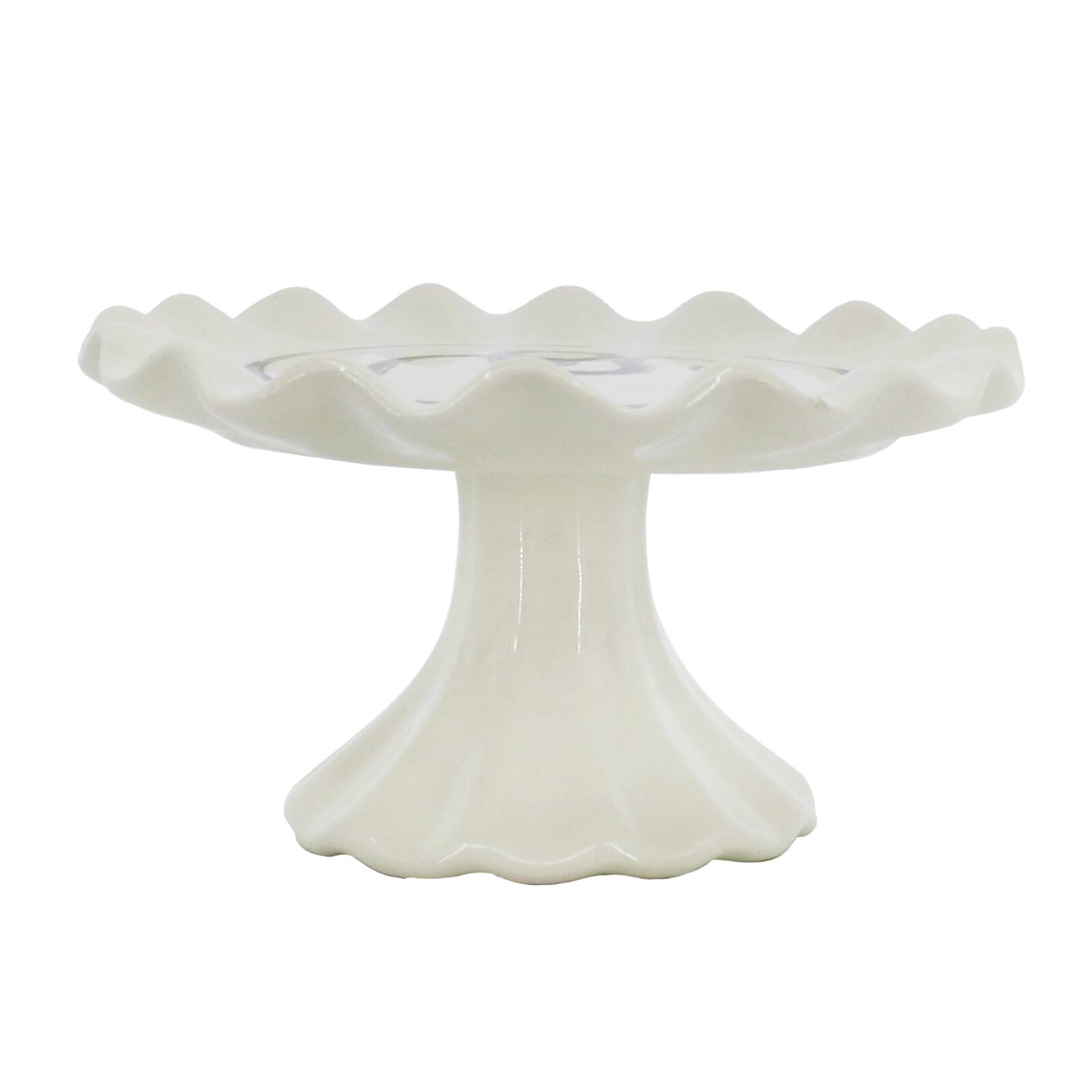 5.5&#x22; Ceramic Snake Cake Stand Tabletop D&#xE9;cor by Ashland&#xAE;