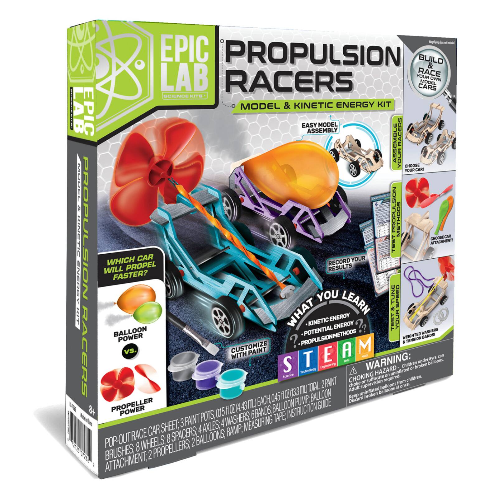 ArtSkills® Epic Lab Propulsion Racer STEM Kit