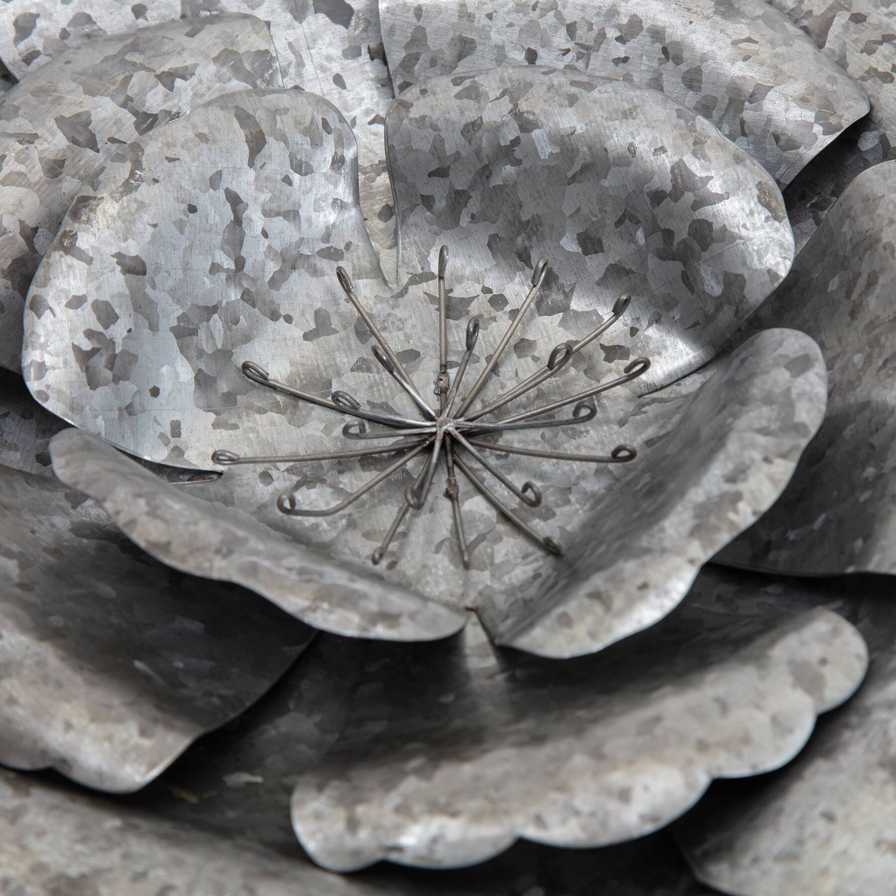 Habitat Decor Lani Flower Metal Wall Art Set