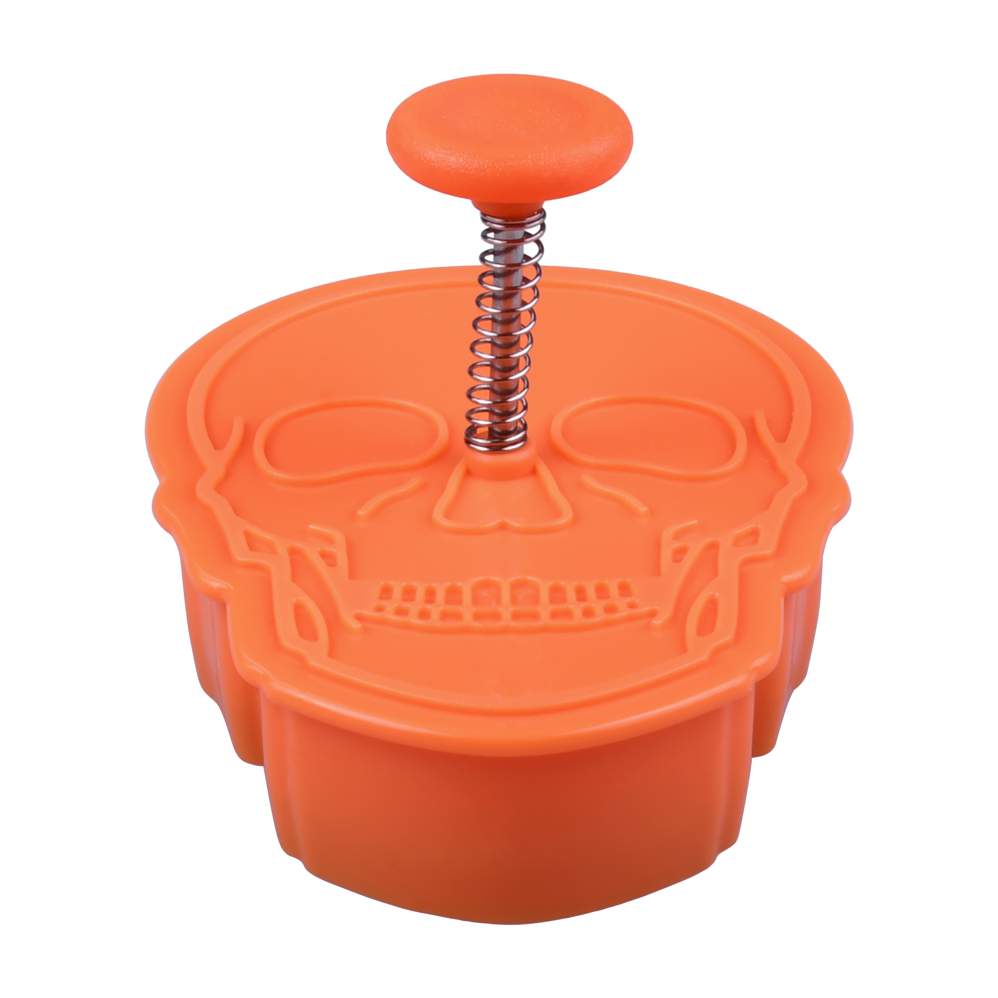 3&#x22; Skull Cookie Stamper by Makery&#x2122;