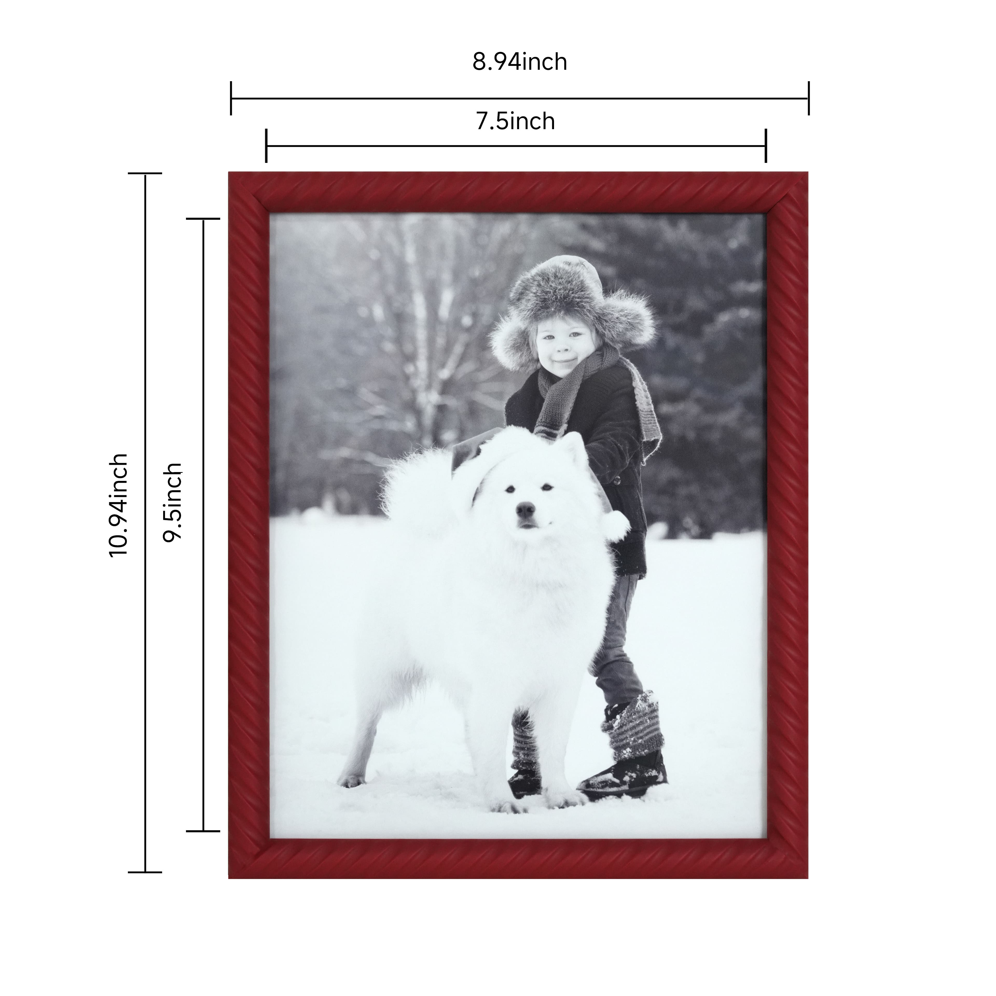 8&#x22; x 10&#x22; Rope Texture Plastic Frame by Studio D&#xE9;cor&#xAE;