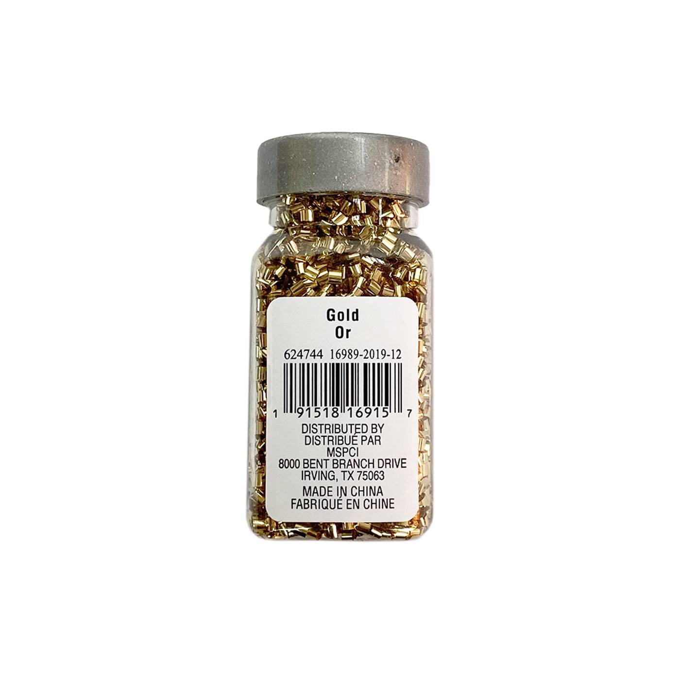 12 Pack: Gold Specialty Polyester Glitter by Recollections™