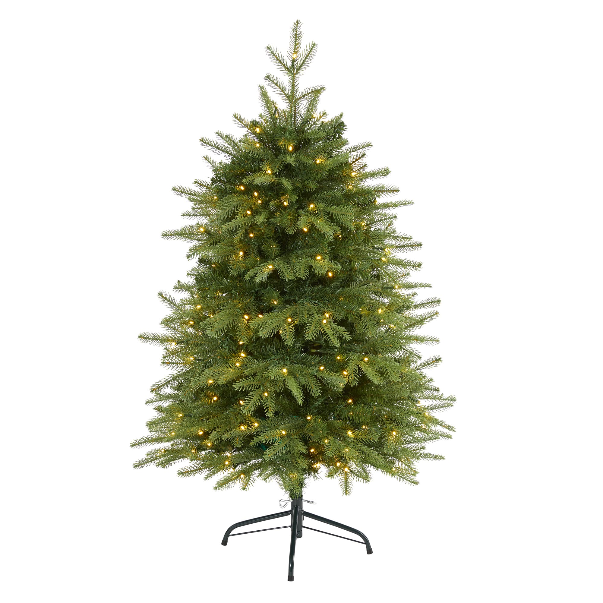 4ft. Pre-Lit Vancouver Fir Artificial Christmas Tree, Clear LED Lights