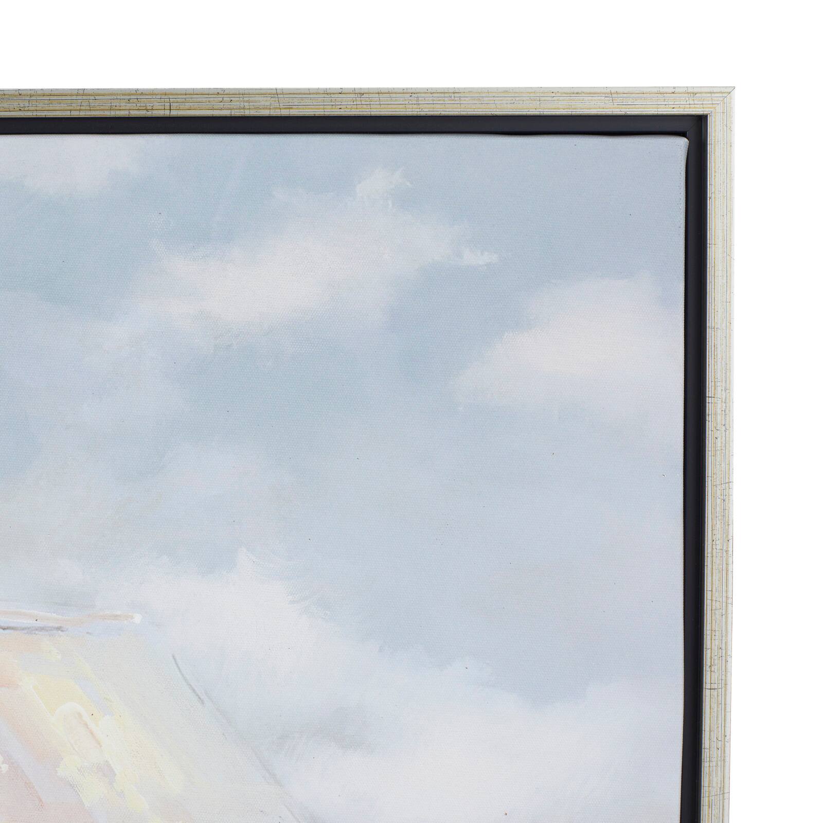 Multi Polystone Modern Farmhouse Framed Wall Art, 28" x 28"