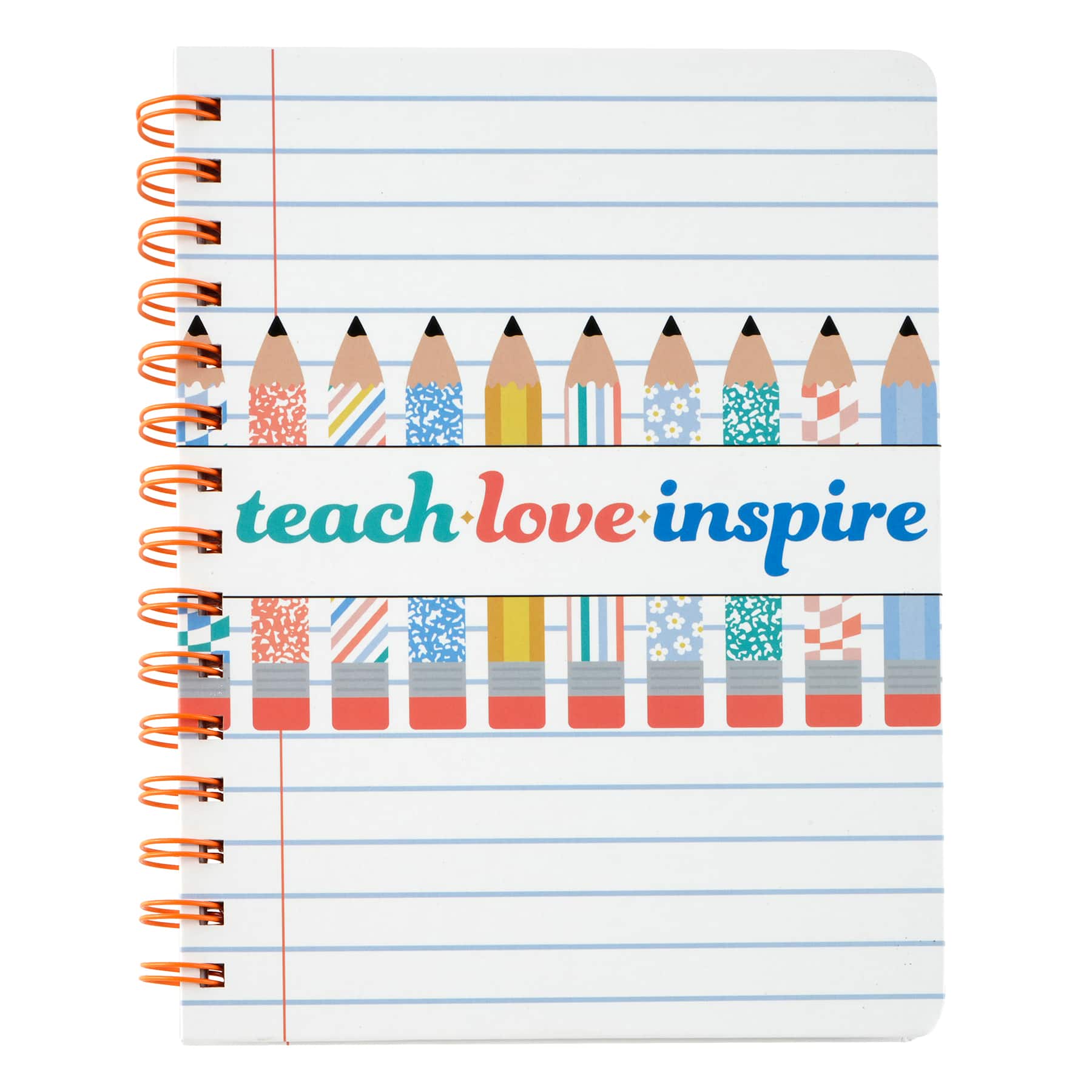 6" x 8" Teach Love Inspire Notebook by B2C™