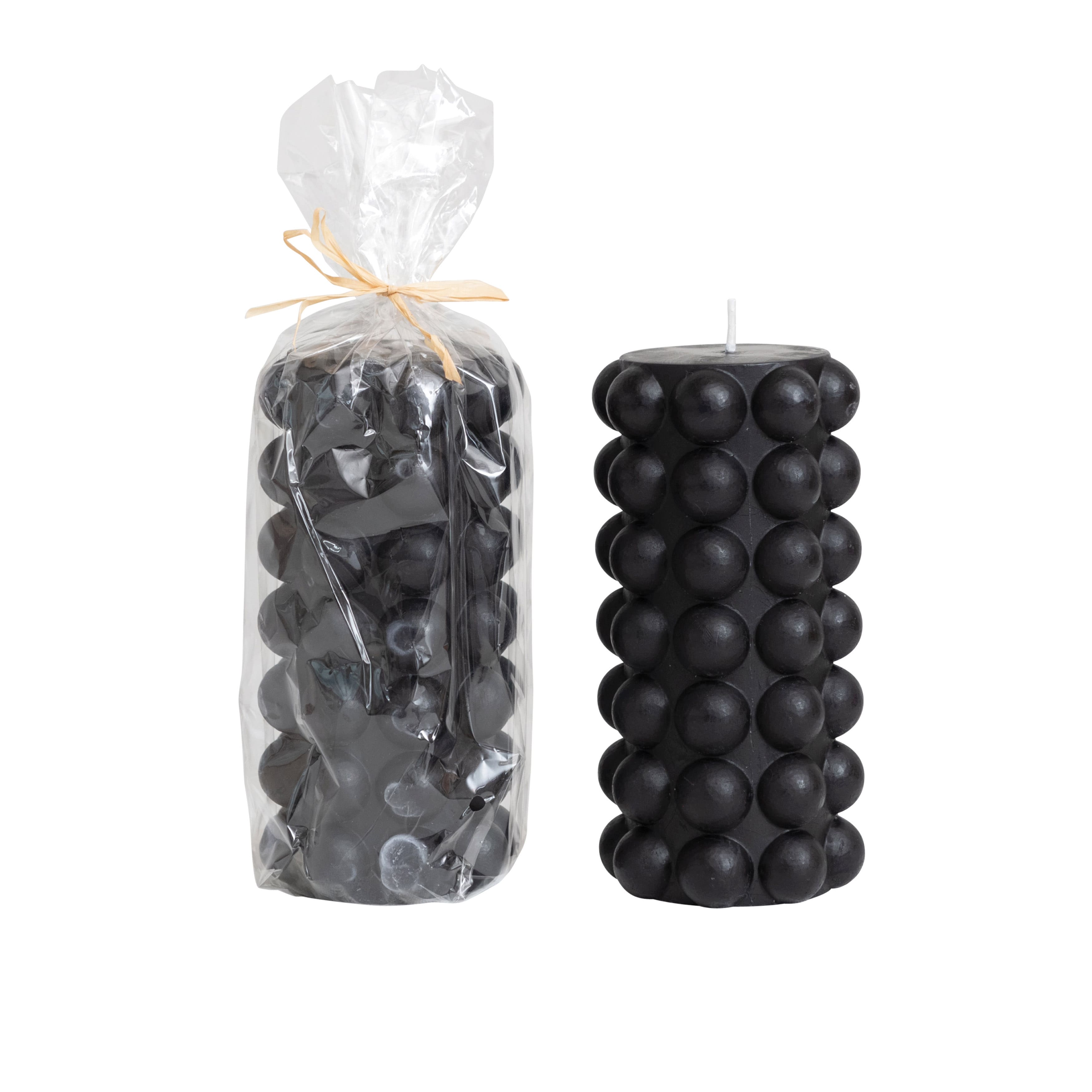 Unscented Hobnail Pillar Candle | Michaels