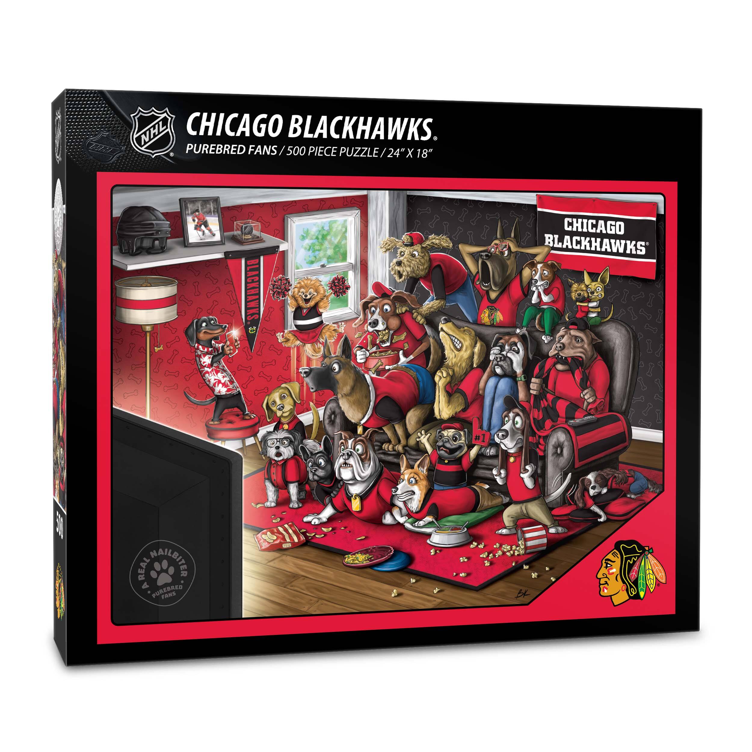 NHL Purebred Fans A Real Nailbiter 500 Piece Puzzle