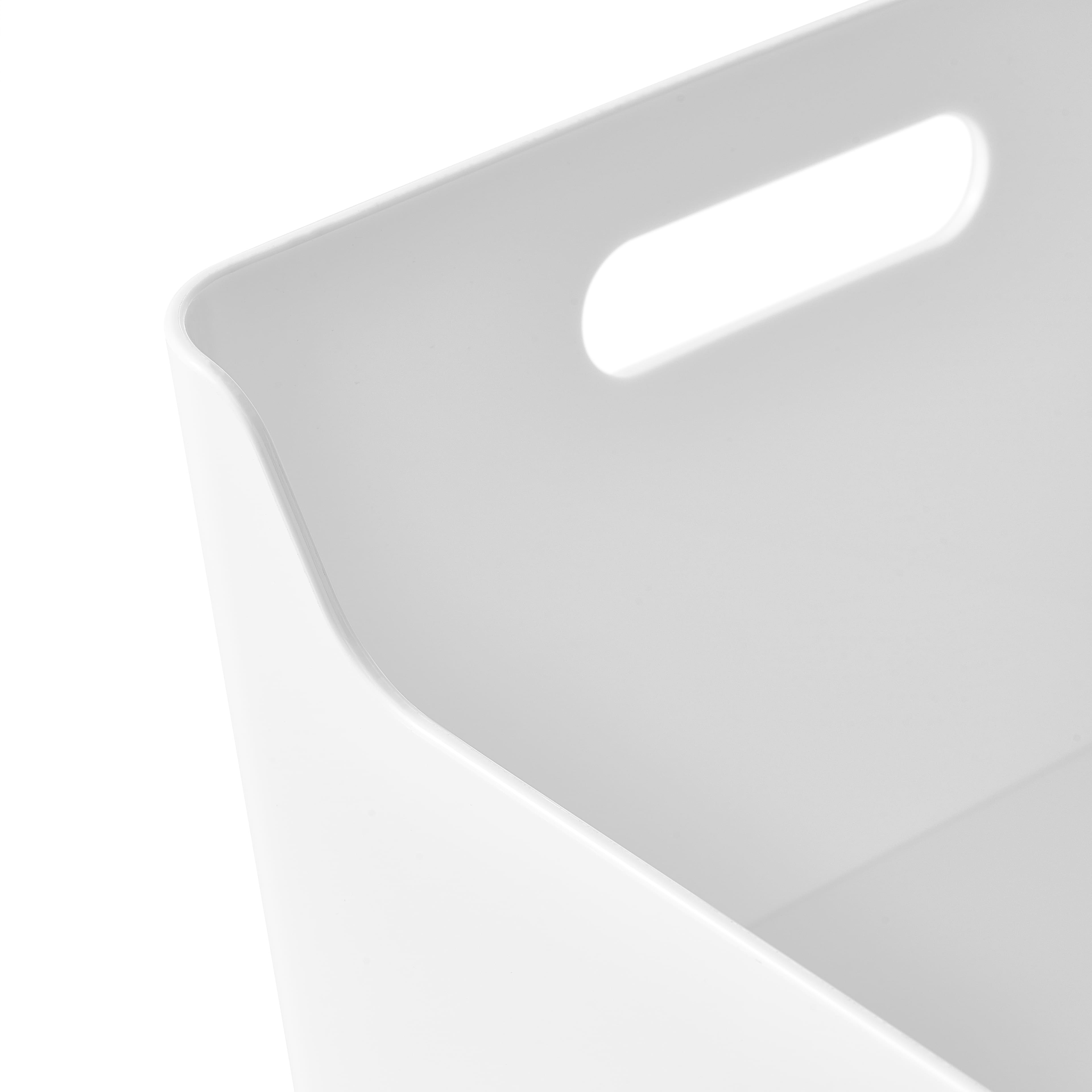 Extra Large White Open Storage Bin by Simply Tidy&#xAE;