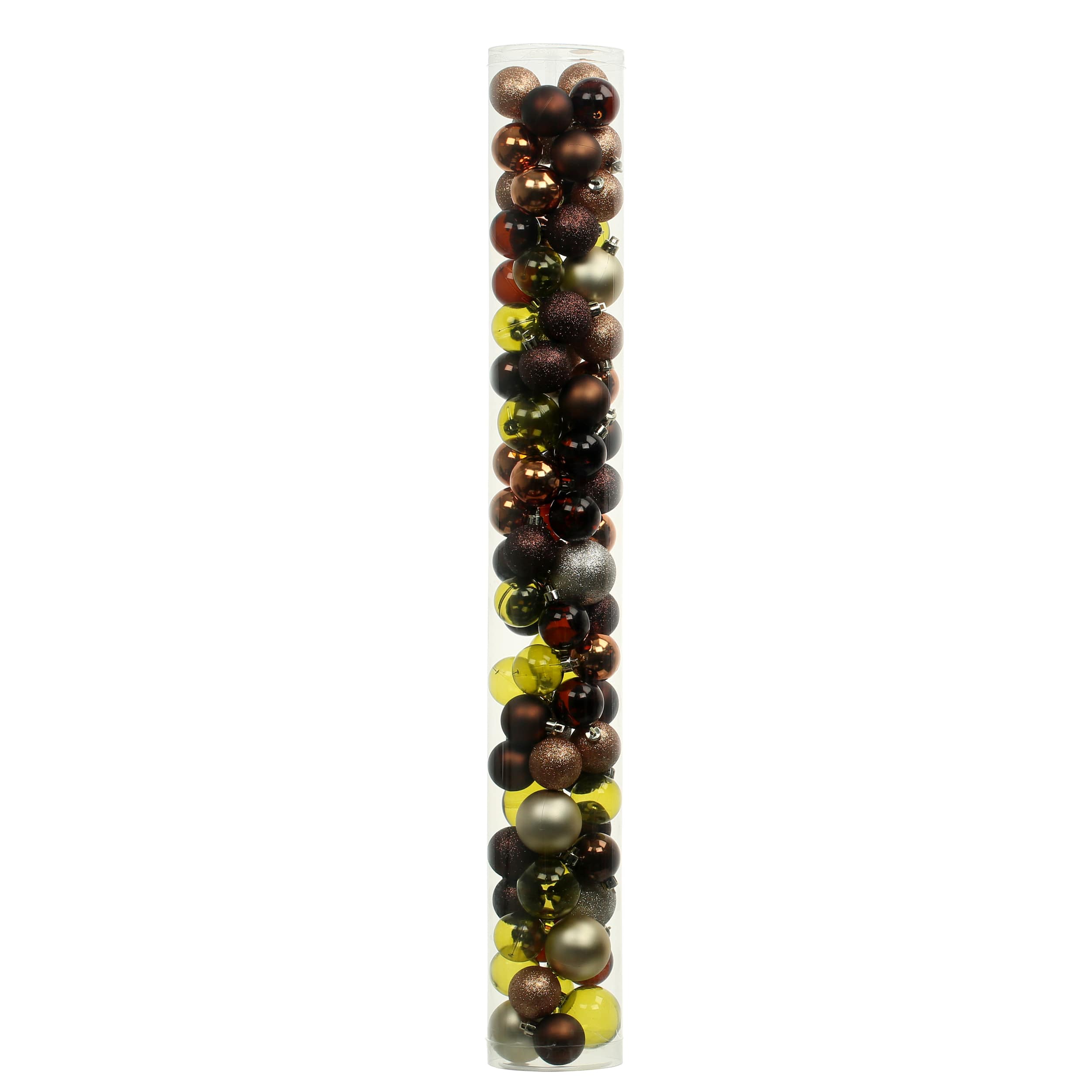 80 Pack Gingerbread Forest Shatterproof Ball Ornaments by Ashland&#xAE;