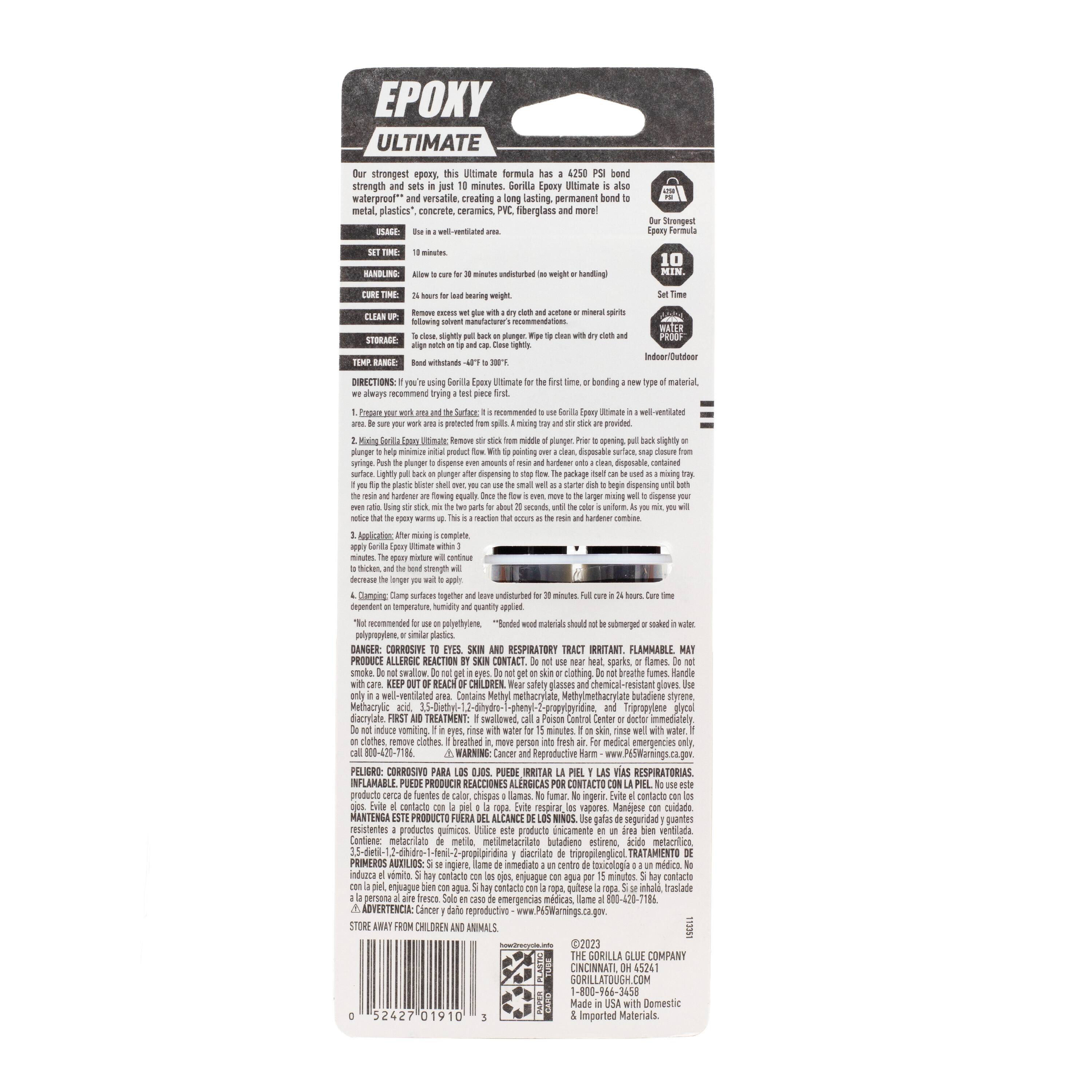 Gorilla&#xAE; Ultimate Epoxy