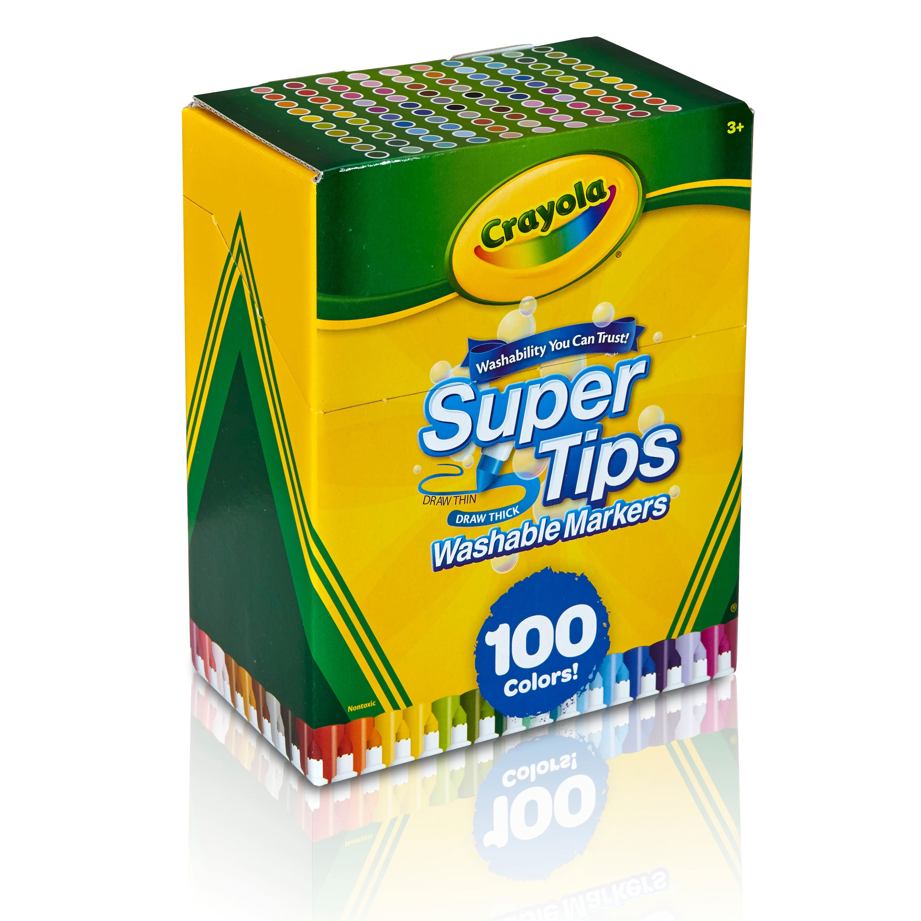 Crayola&#xAE; Super Tips 100 Color Washable Markers