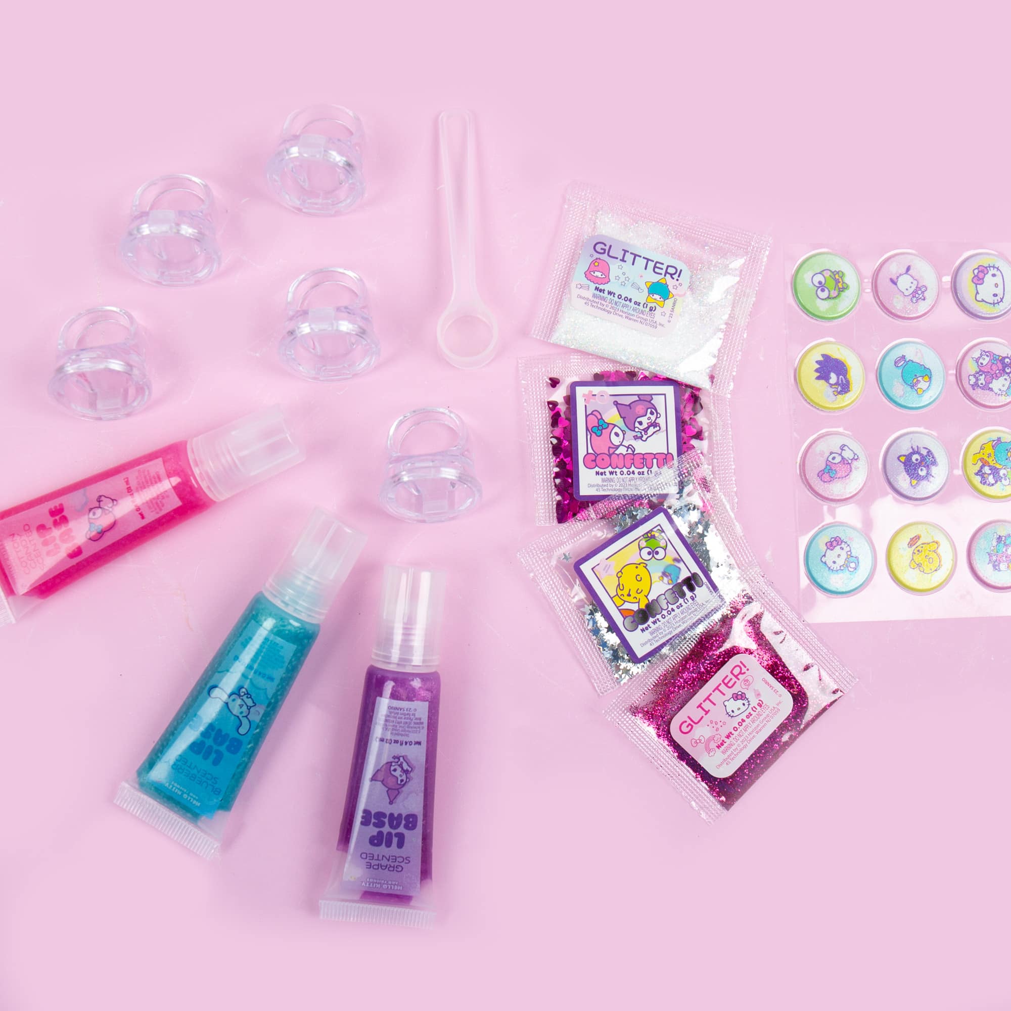 Hello Kitty® and Friends Shimmer Lip Gloss Rings