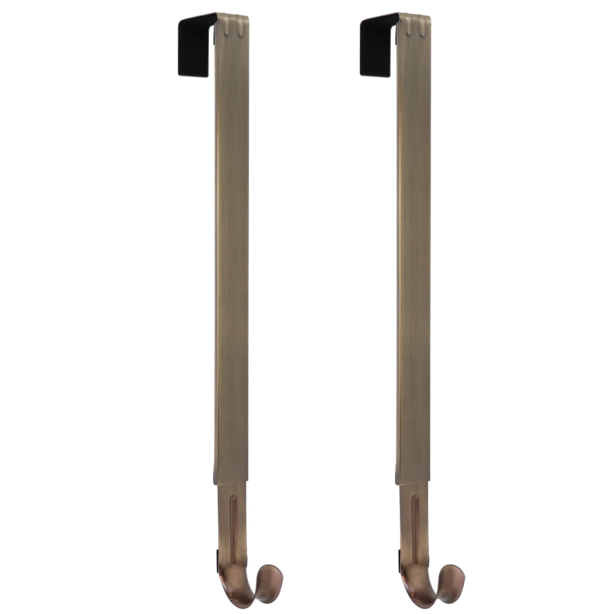 Haute Decor Adapt™ Antique Brass Adjustable Wreath Hanger, 2ct.