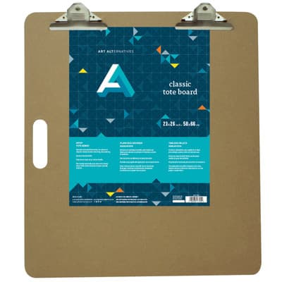 2 Pack Artists Drawing Sketch Tote Board with Clip for Classroom