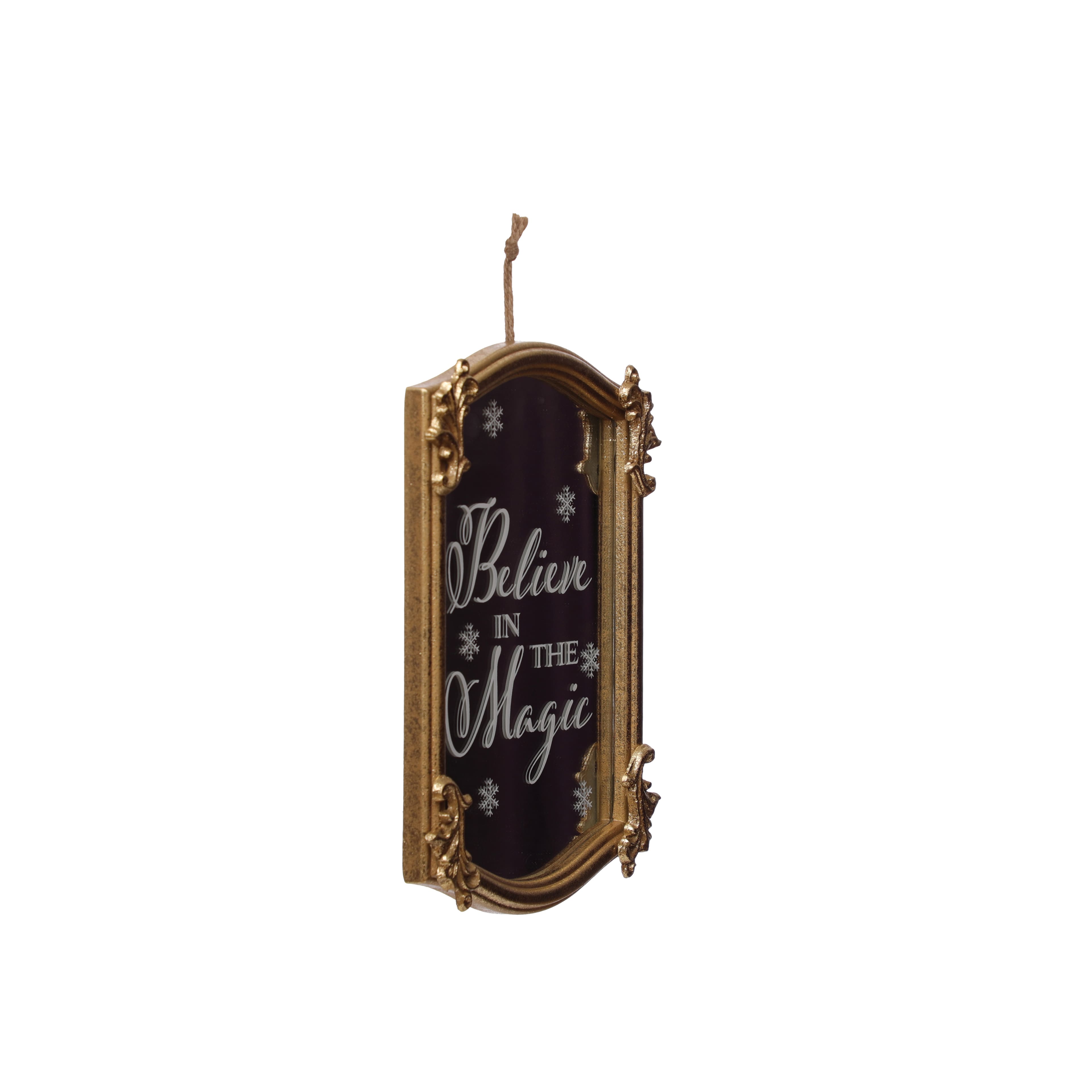 11.75&#x22; Believe in Magic Mirror Wall D&#xE9;cor by Ashland&#xAE;