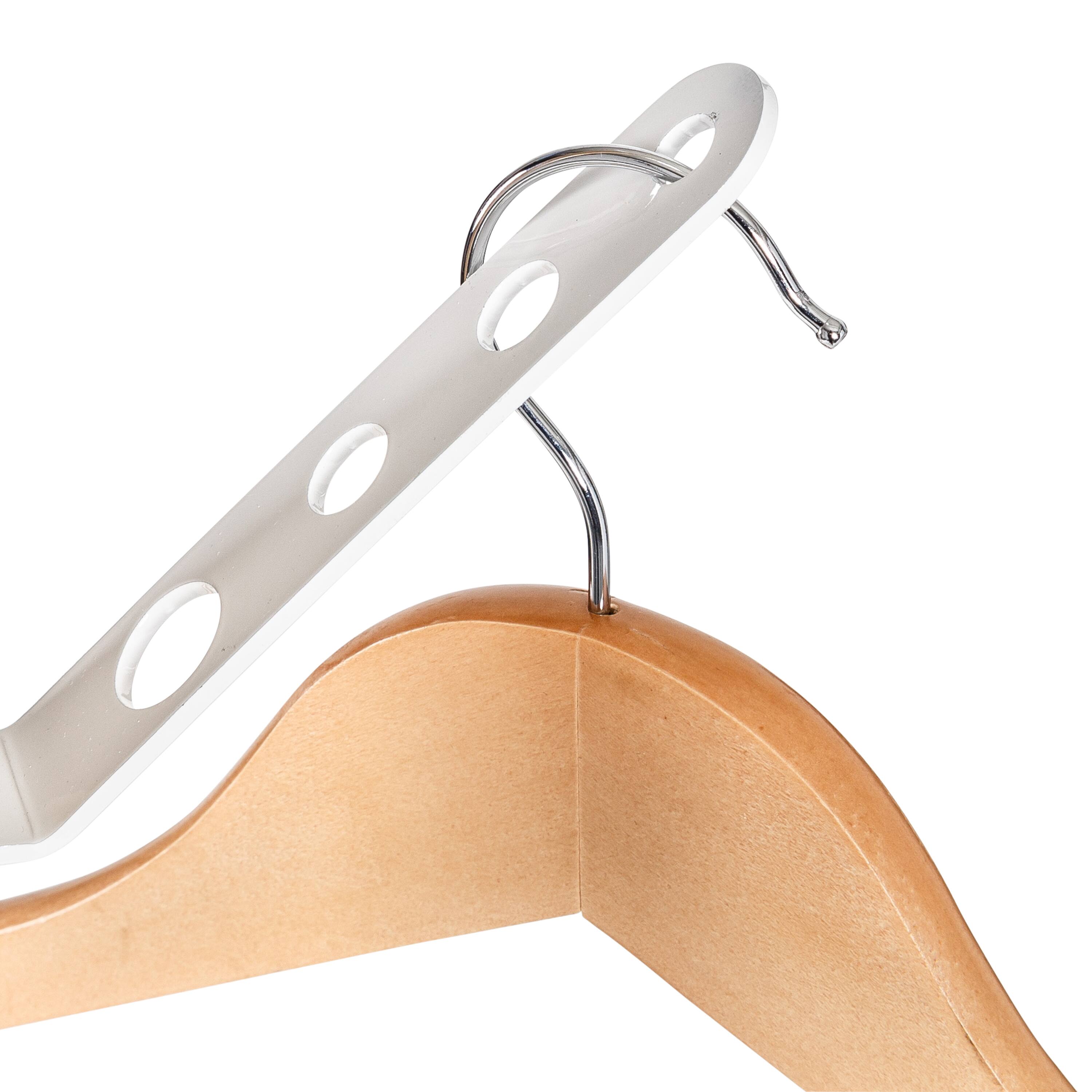 Honey Can Do 70" White Modern Standing Coat Rack