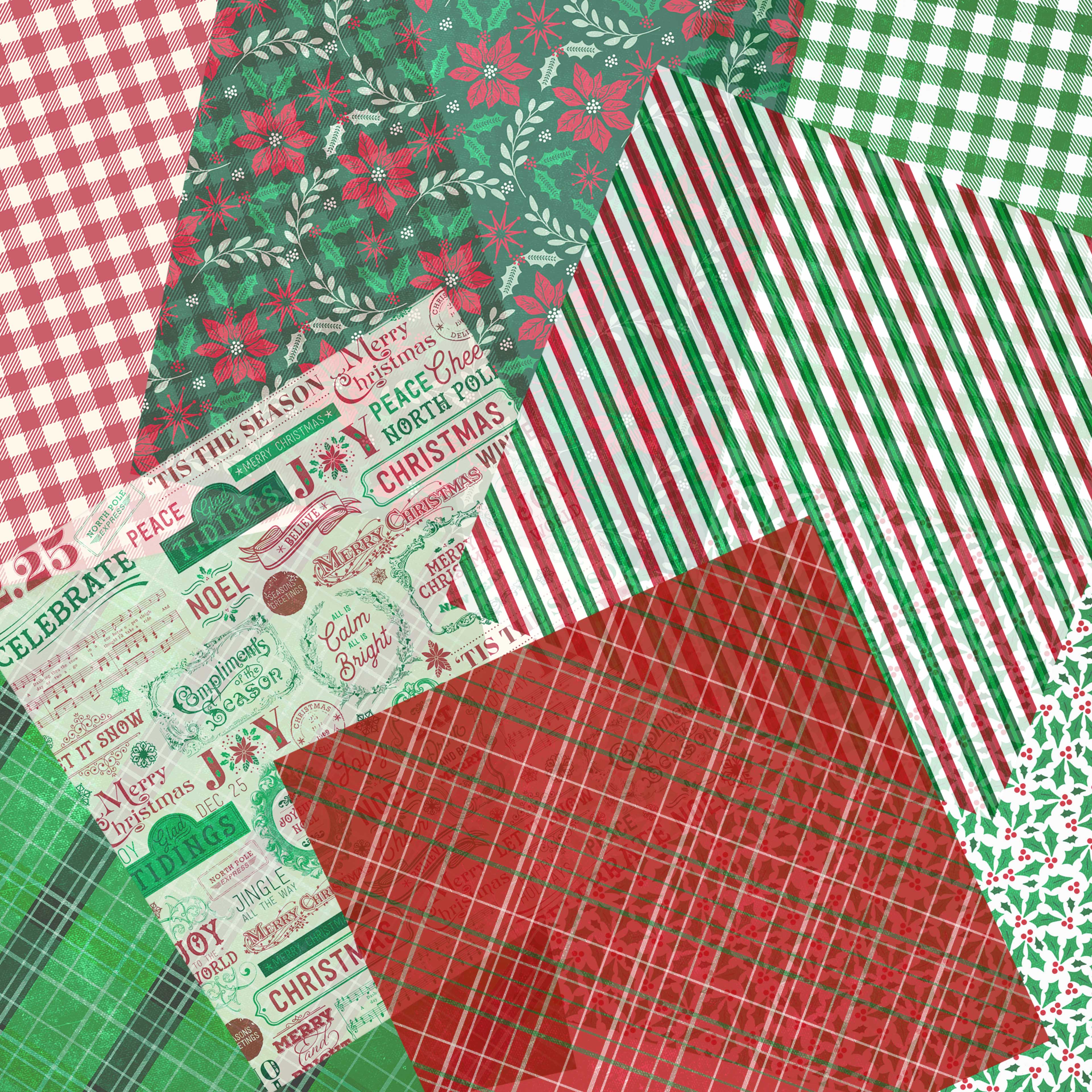 6&#x22; x 6&#x22; Christmas Vellum &#x26; Acetate Paper Pad by Recollections&#x2122;, 16 Sheets