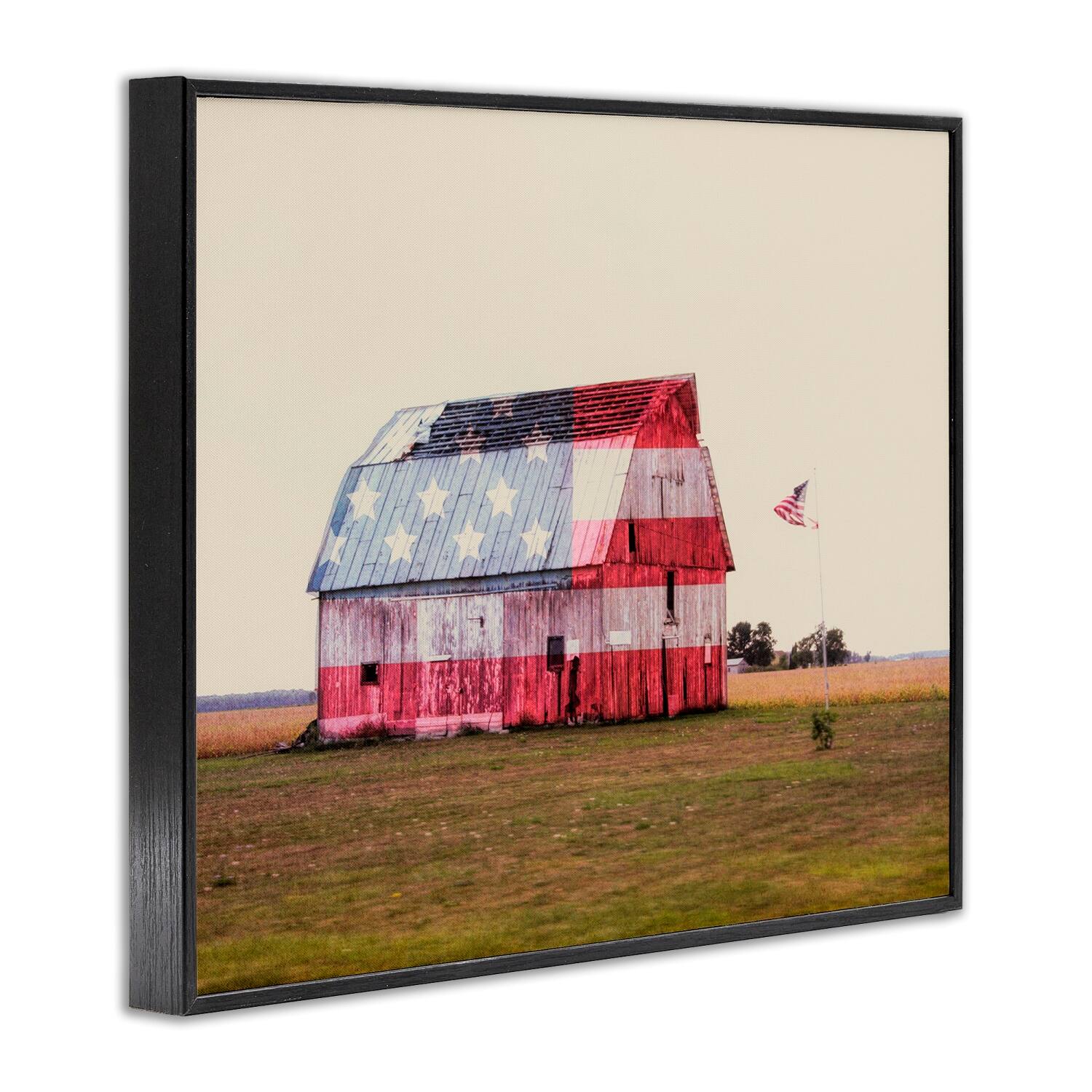 Stupell Industries Americana Farmhouse Barn Framed Giclee Art