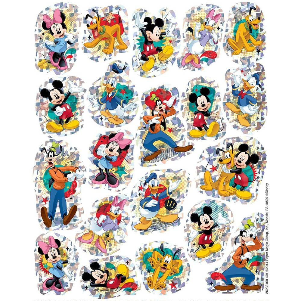 Eureka® Mickey Mouse School Sparkle Stickers | Michaels