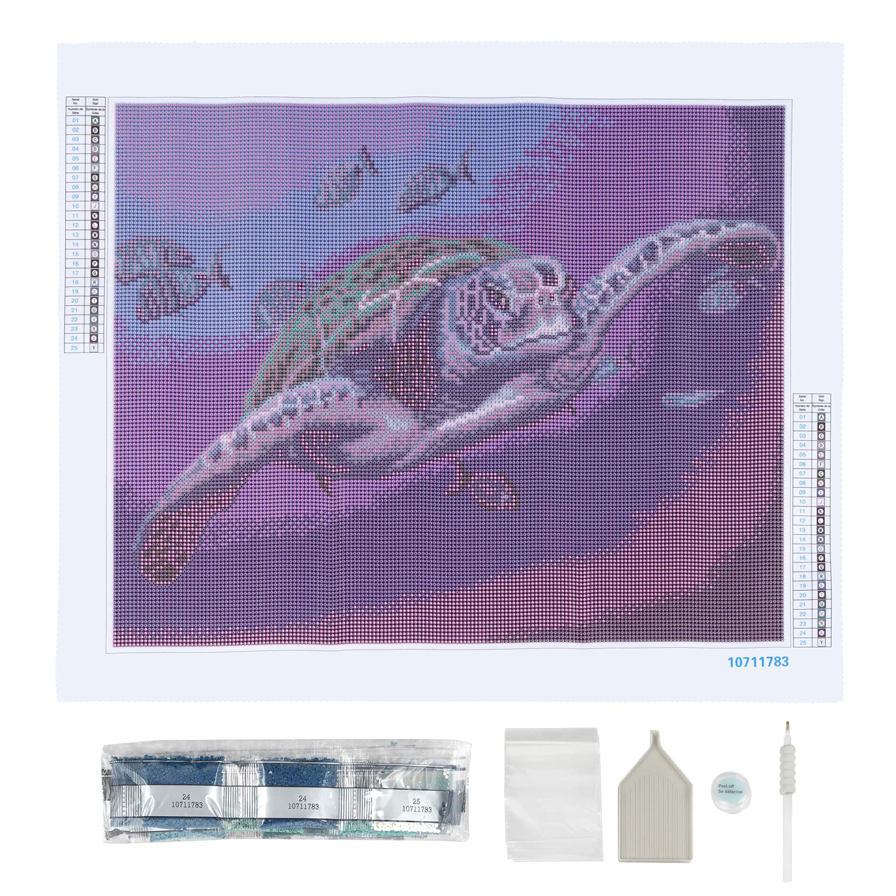 Diamond Painting Turtle And Jellyfish – Diamonds Wizard