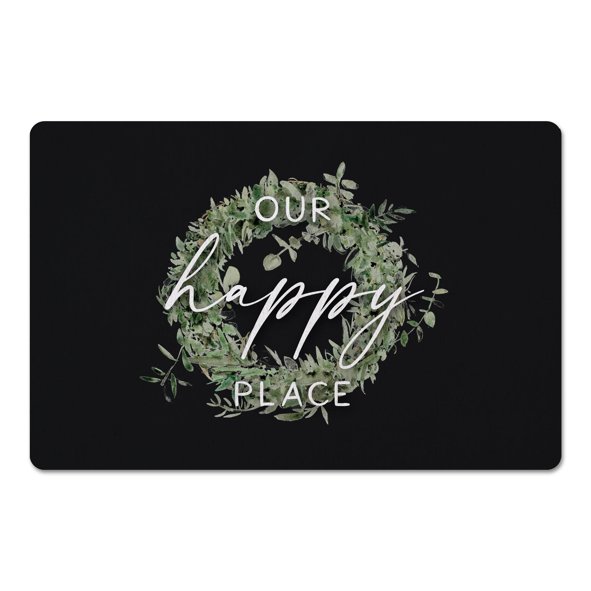 Our Happy Place Floor Mat