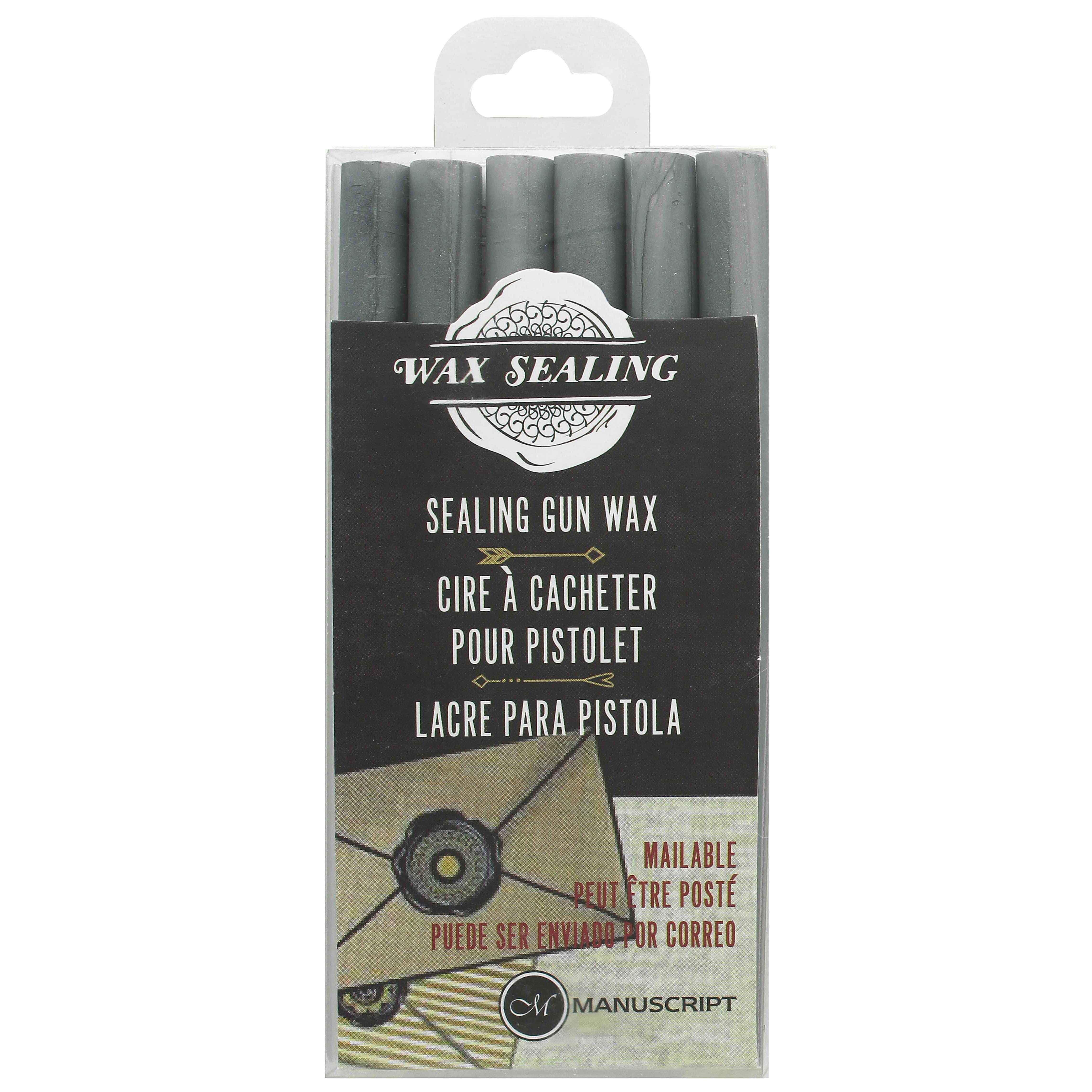 Wax Sealing Melting Hot glue type Gun plug in +10 Wax Sticks (creates 50+  seals)