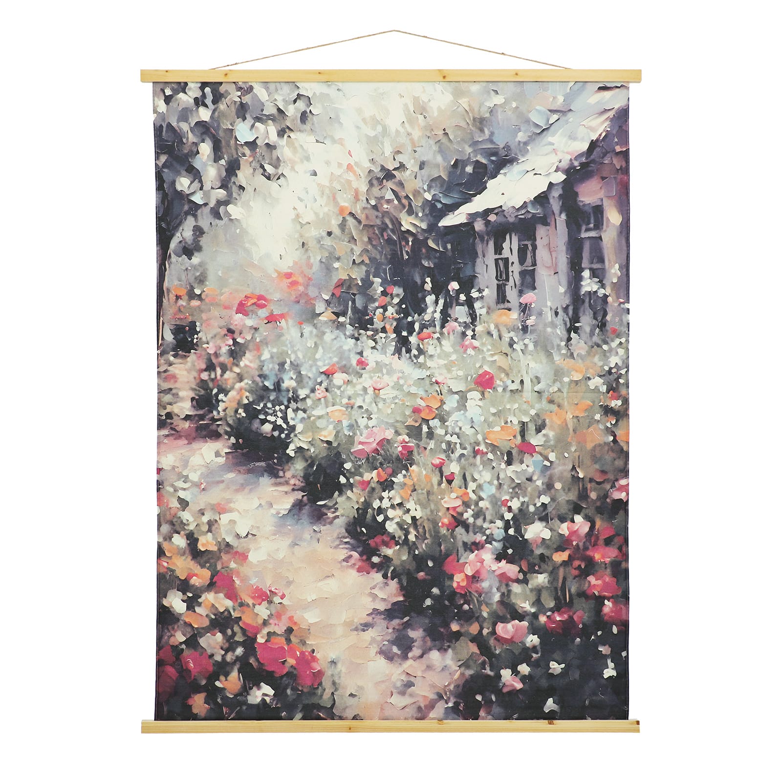 59&#x22; Flower Village Landscape Wall D&#xE9;cor by Ashland&#xAE;