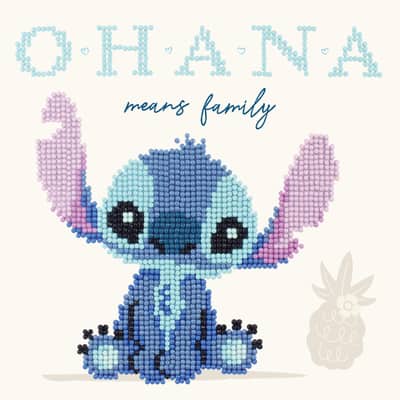 Disney Stitch Ohana Diamond Art Kit, Hobby Lobby