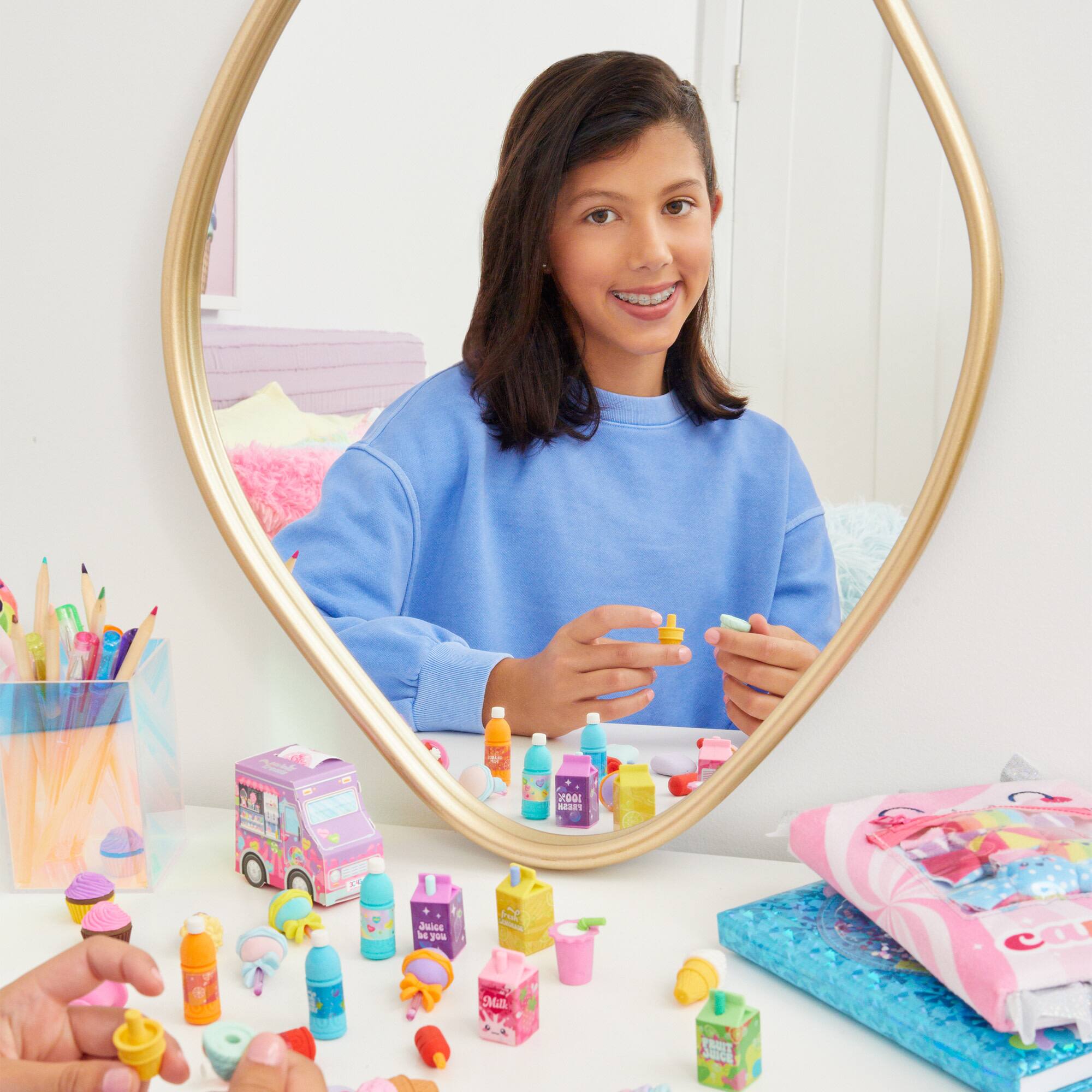 Make It Real™ 3C4G Snacks 'N Sweets Puzzle Eraser Set