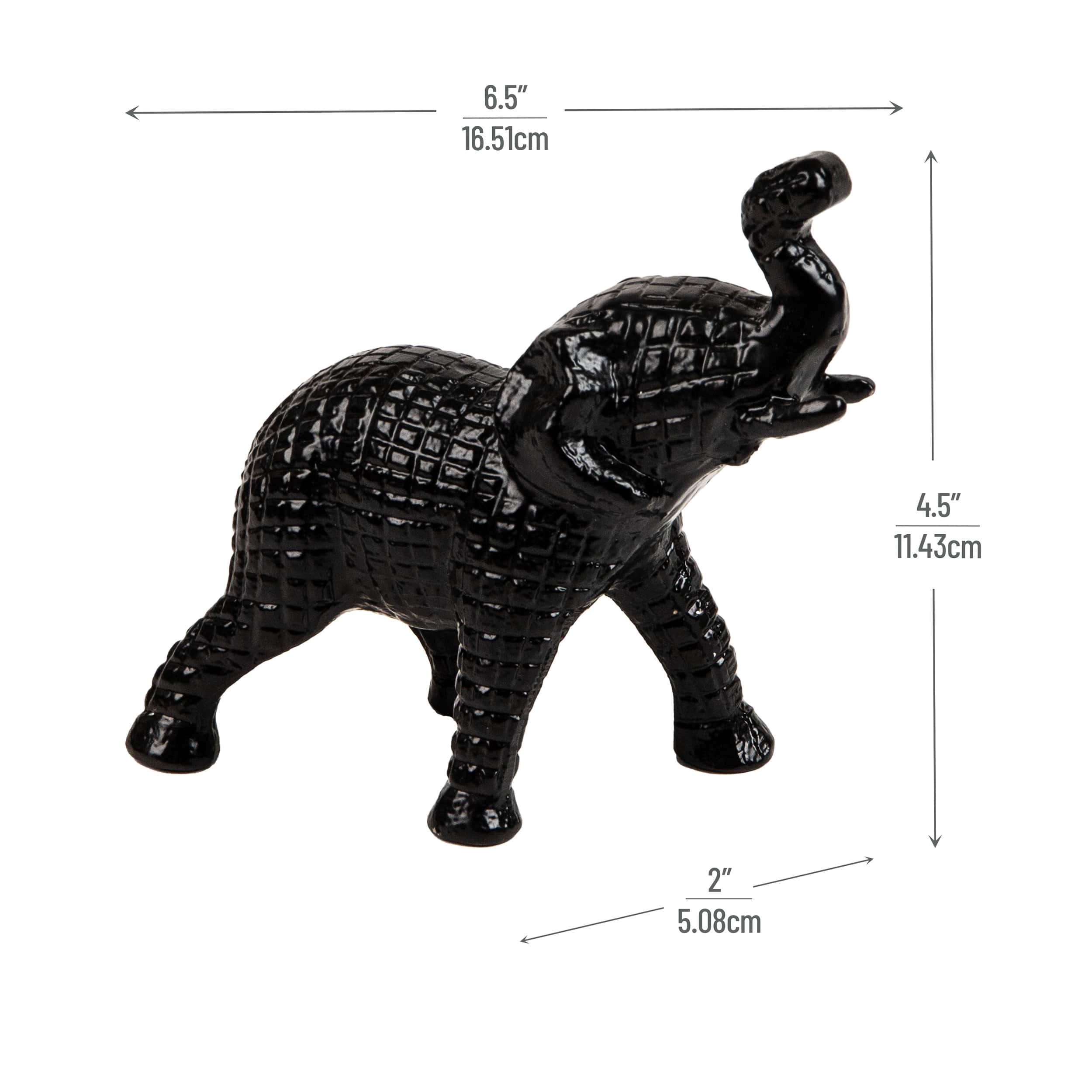 Mind Reader Lucky Wealth Elephant Figurine