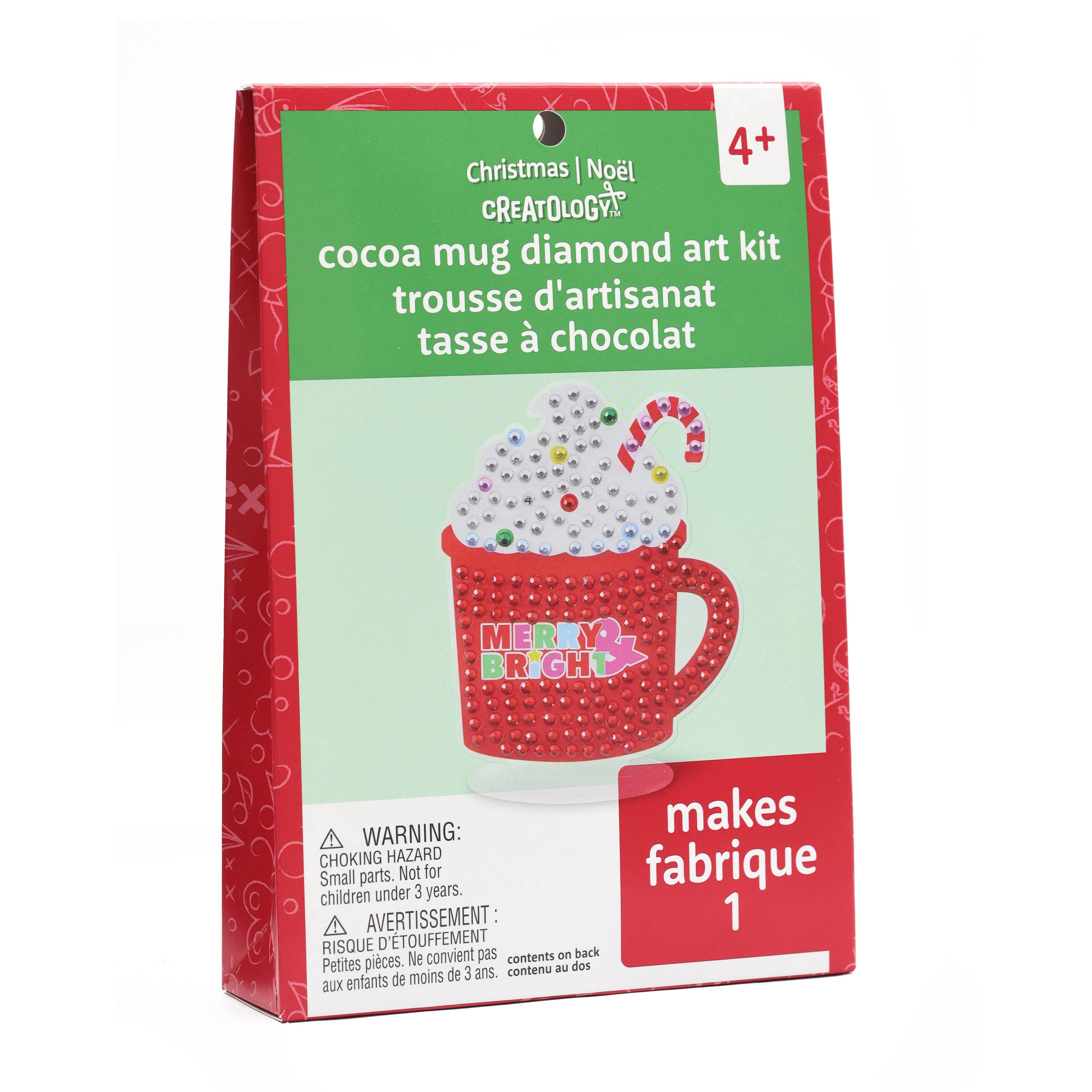 Cocoa Mug Diamond Art Kit by Creatology&#x2122;