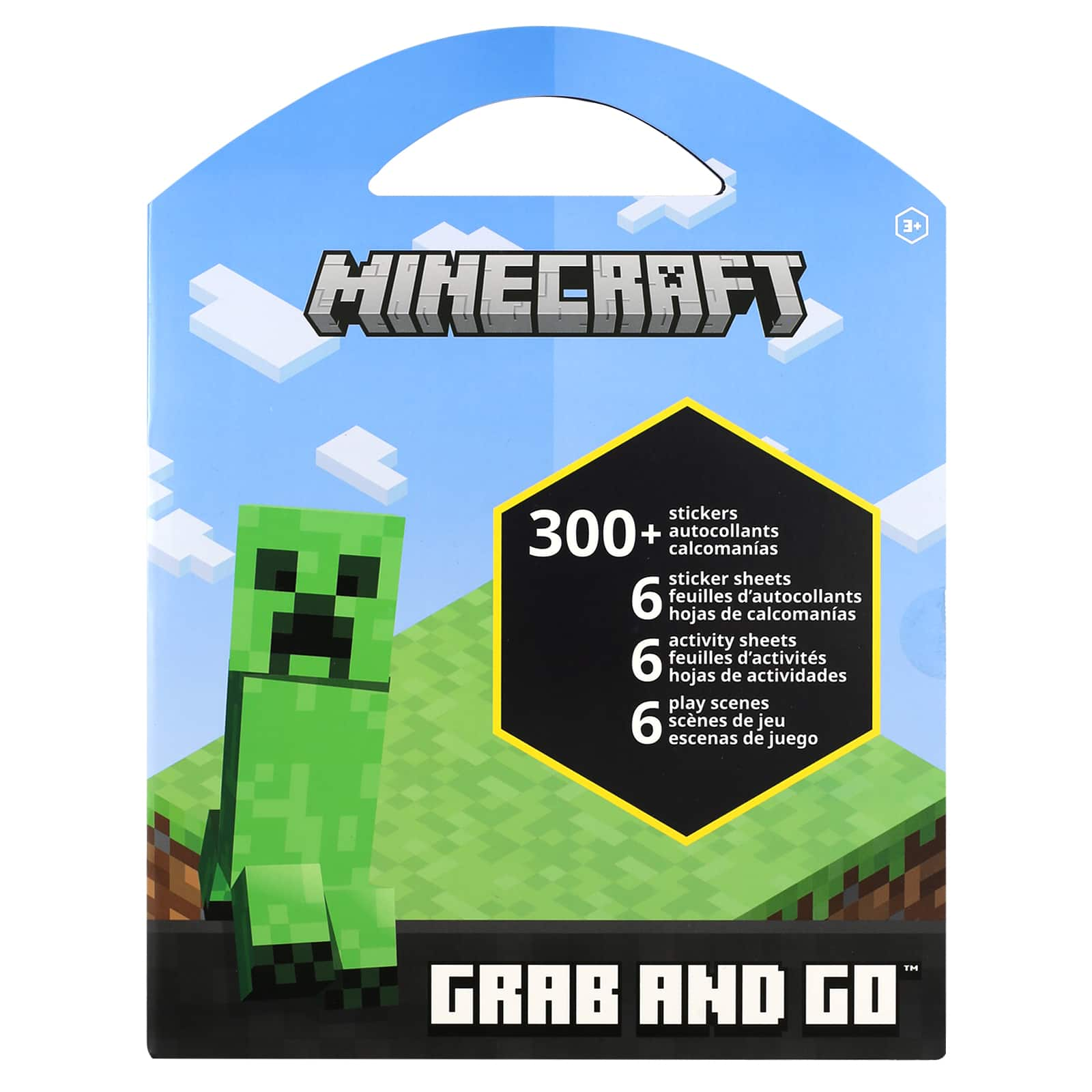 Minecraft Grab &#x26; Go Sticker Set