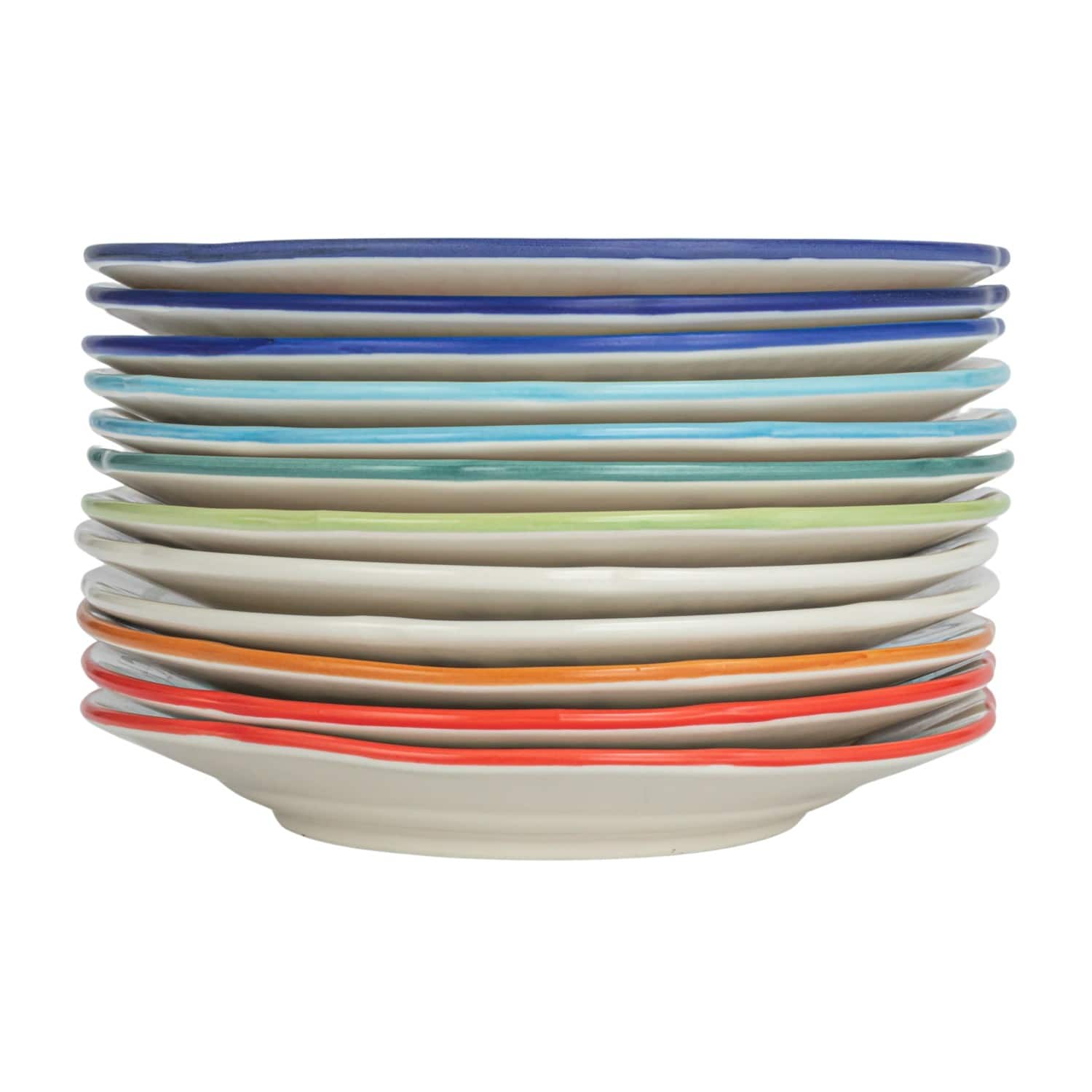 Hello Honey® 9" Hotel Restaurant Image Stoneware Plate Set