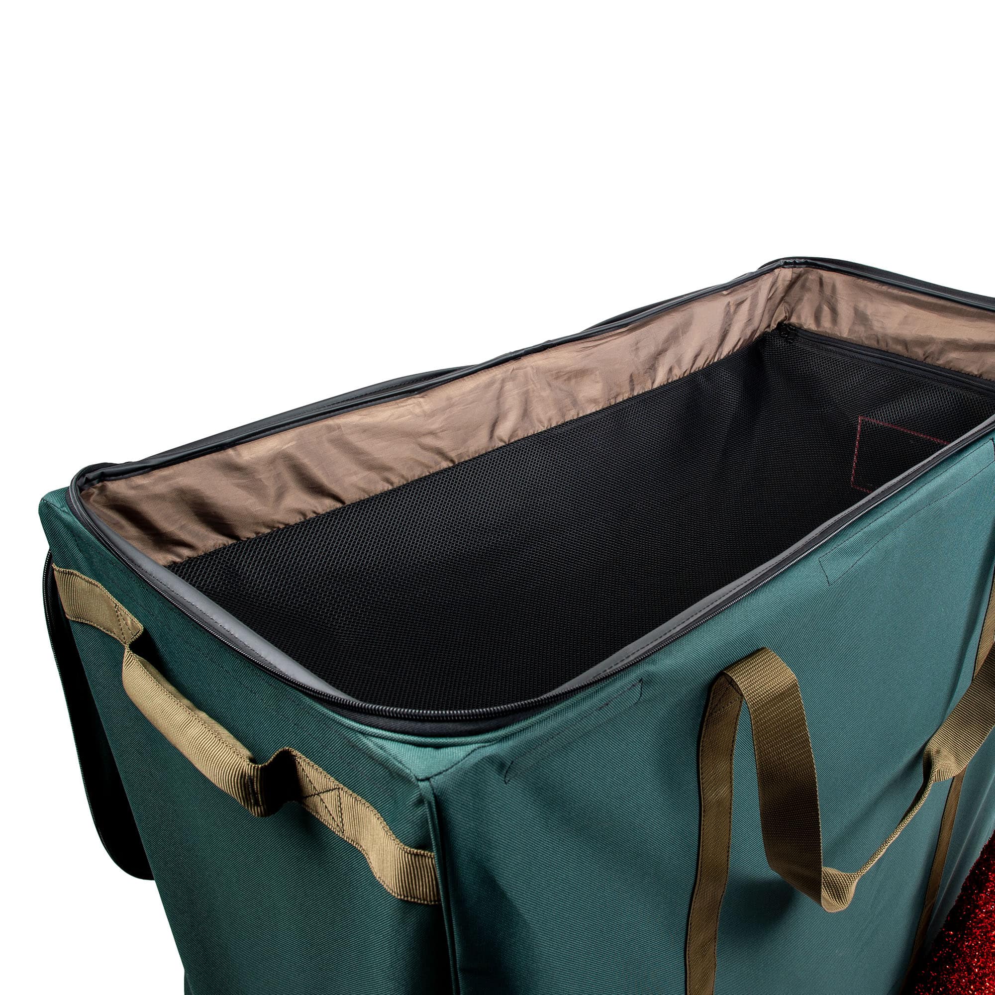 Treekeeper Rolling Multi Use Christmas Decoration Storage Bag with Wheels