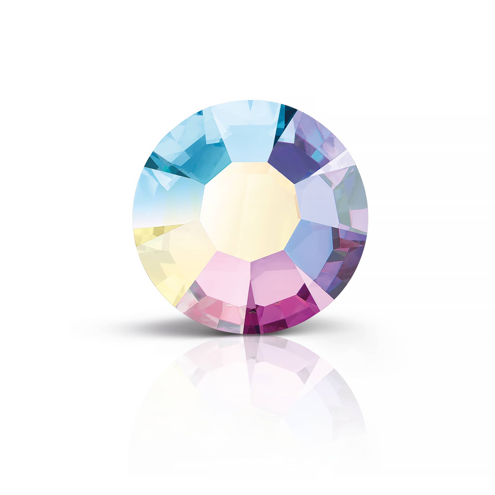 Preciosa MAXIMA SS16 Aurora Borealis Flatback Czech Crystals, 144ct.